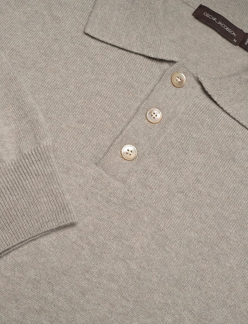 Oscar Jacobson - Pepe Poloshirt - polostrik - brick beige - 2