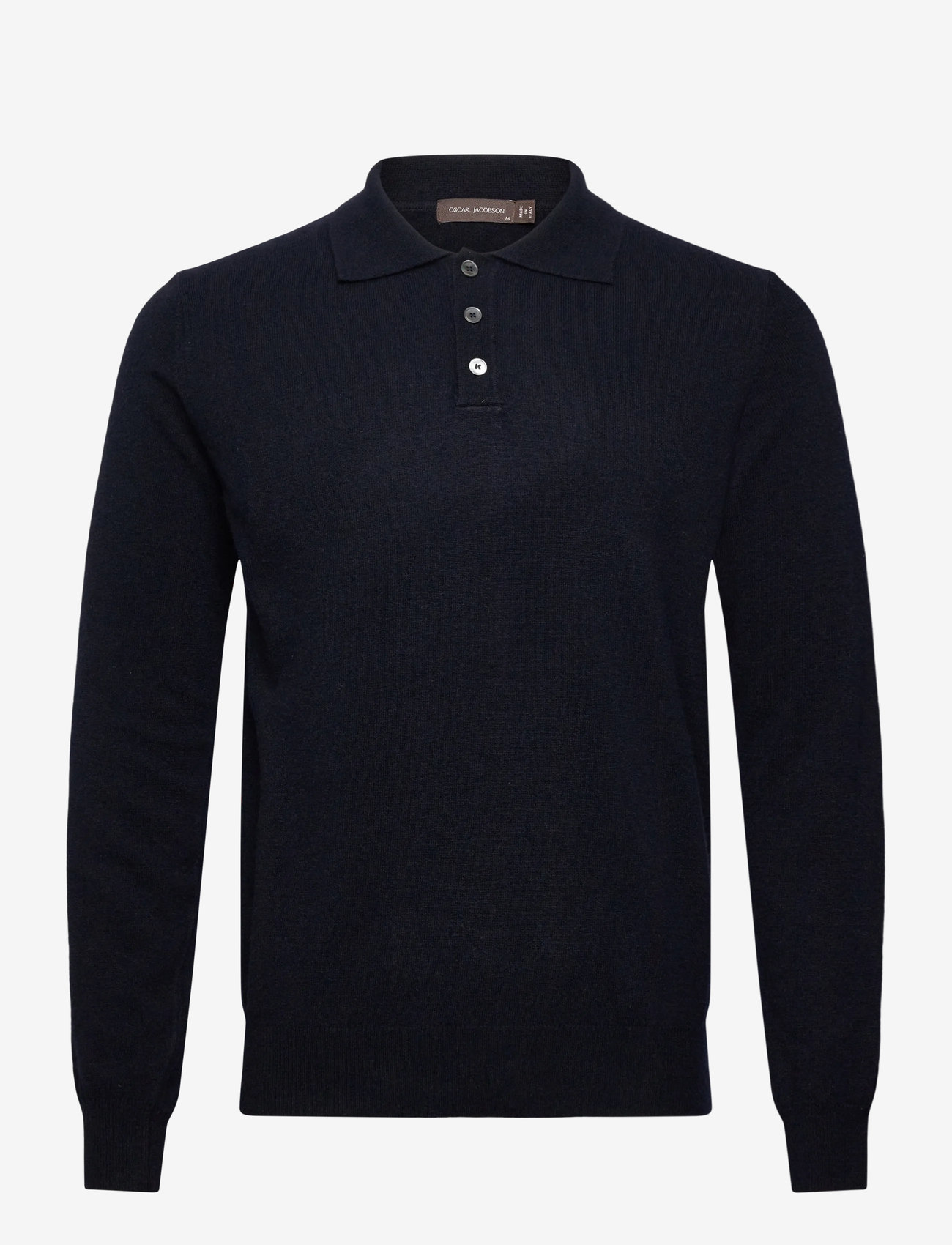 Oscar Jacobson - Pepe Poloshirt - stickade pikéer - navy - 0