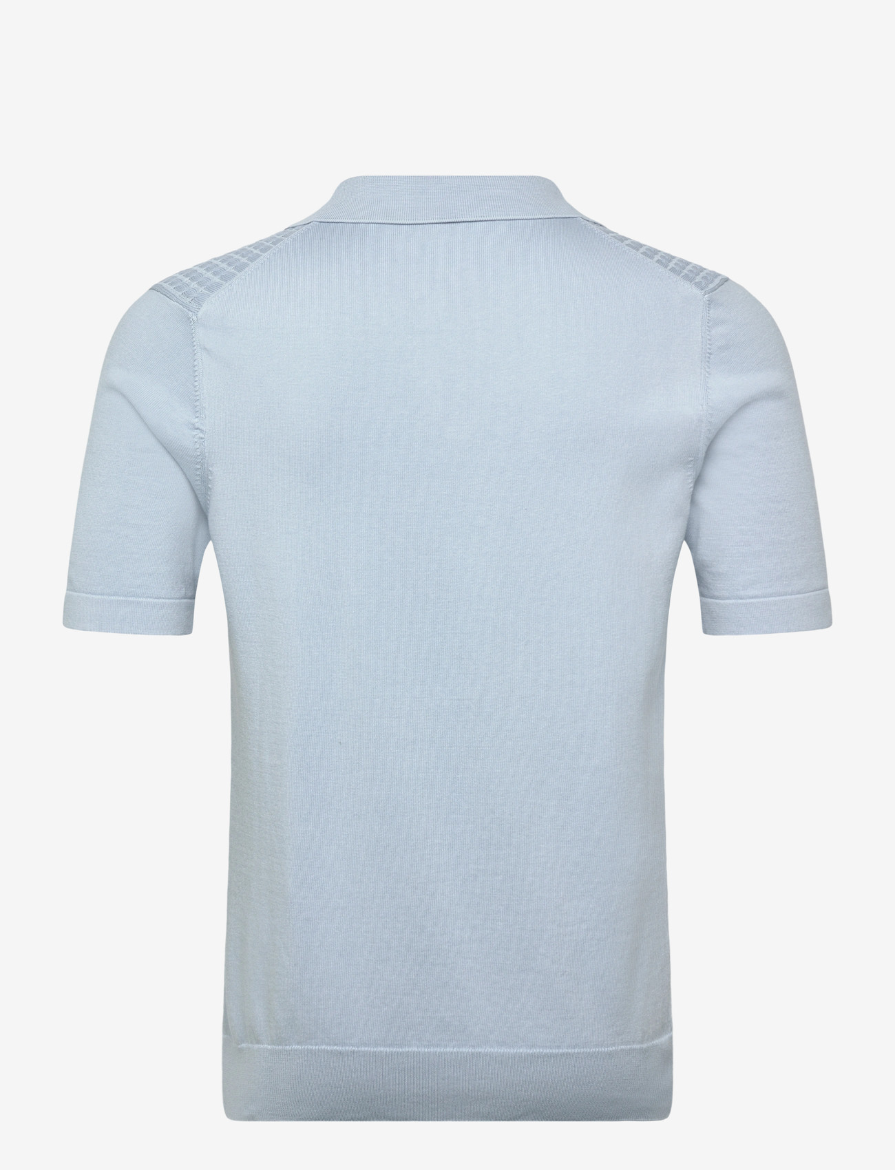 Oscar Jacobson - Alf Poloshirt S-S - polostrik - chambray blue - 1