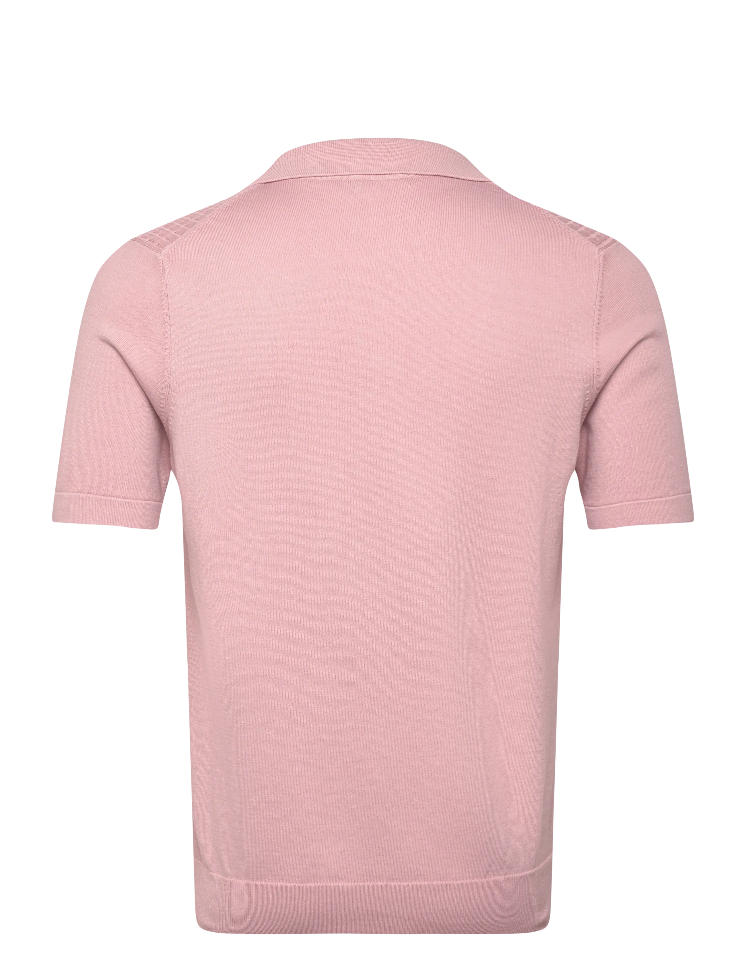 Oscar Jacobson - Alf Poloshirt S-S - knitted polos - desert rose - 1