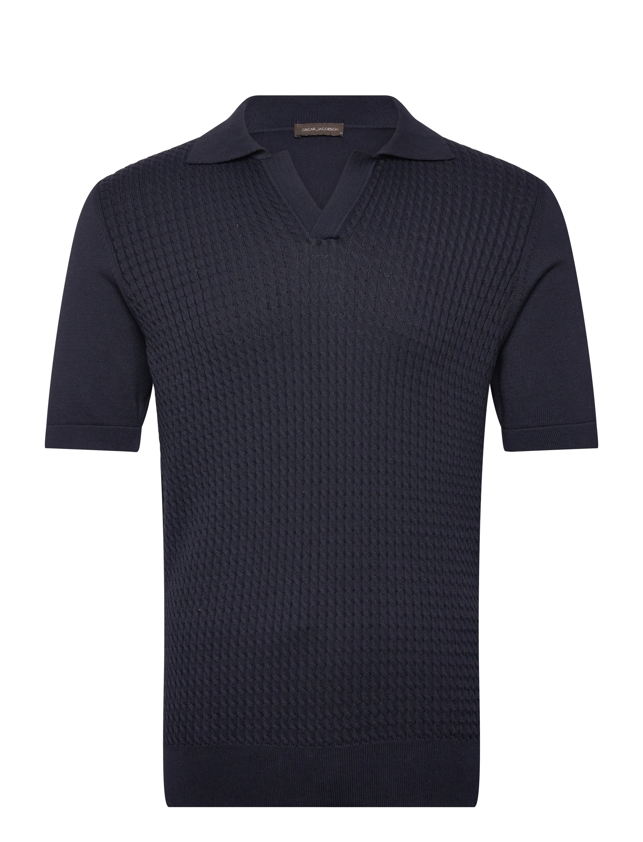 Oscar Jacobson Alf Poloshirt S-S - Kudumid - NIGHT BLUE / navy