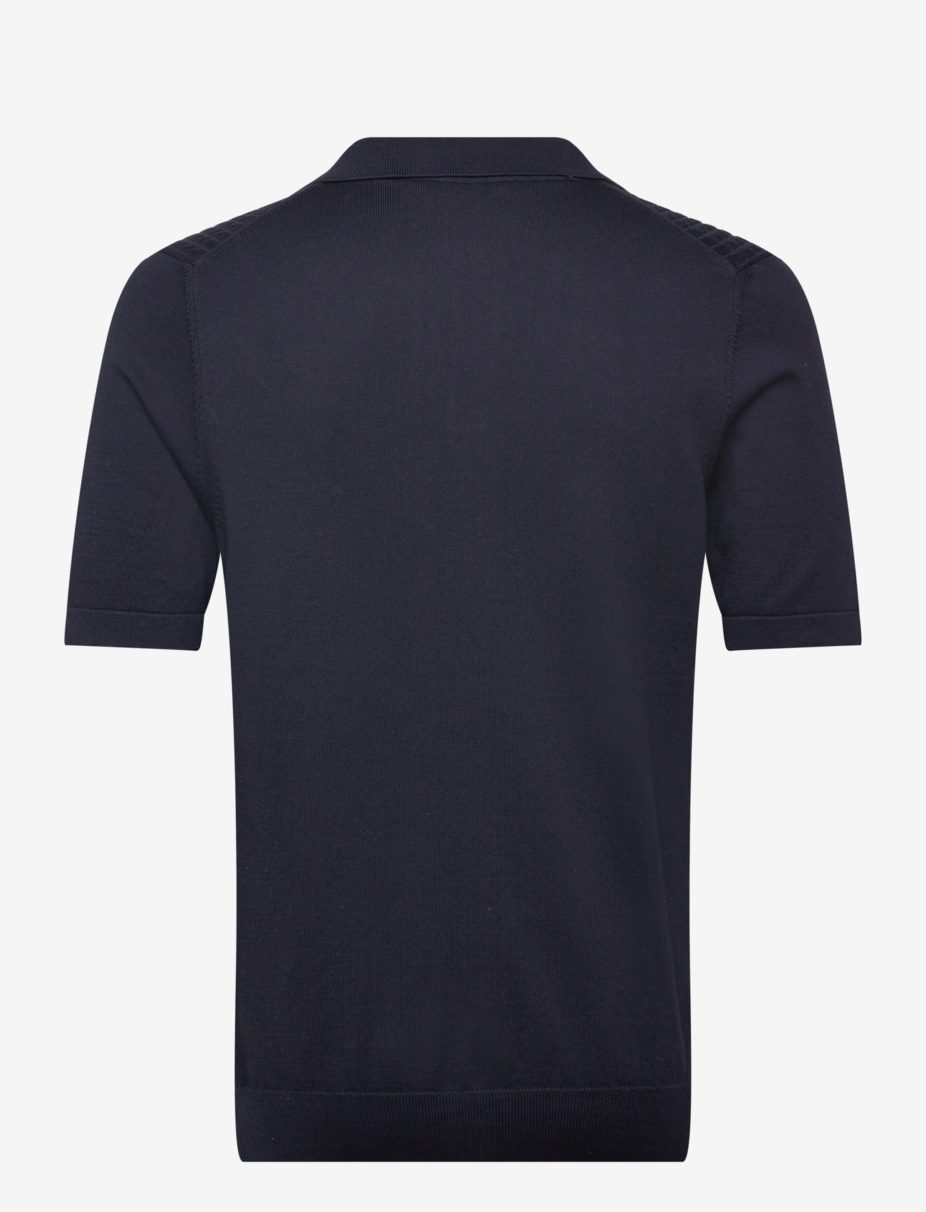 Oscar Jacobson - Alf Poloshirt S-S - kootud polosärgid - night blue - 1