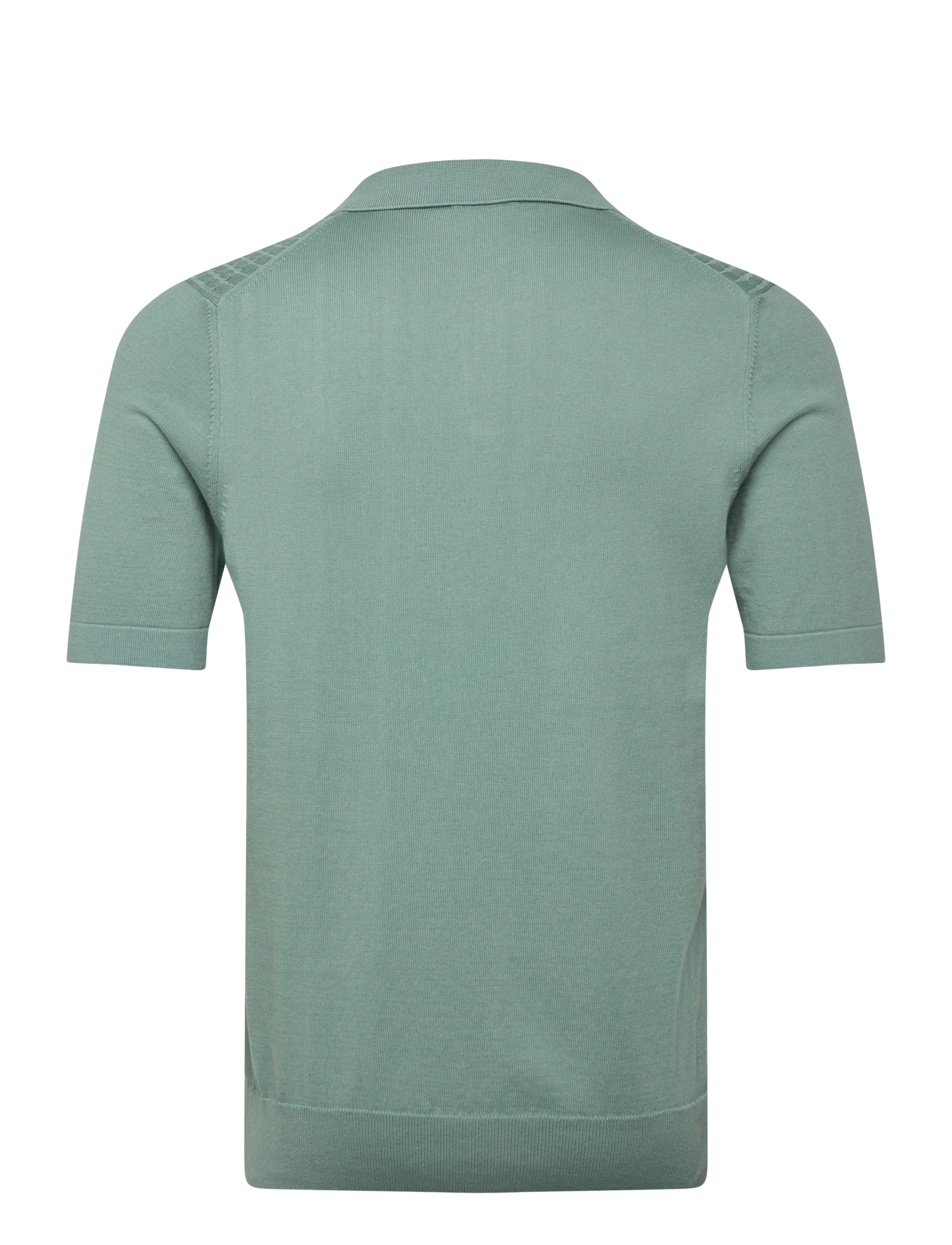 Oscar Jacobson - Alf Poloshirt S-S - knitted polos - rosmary green - 1