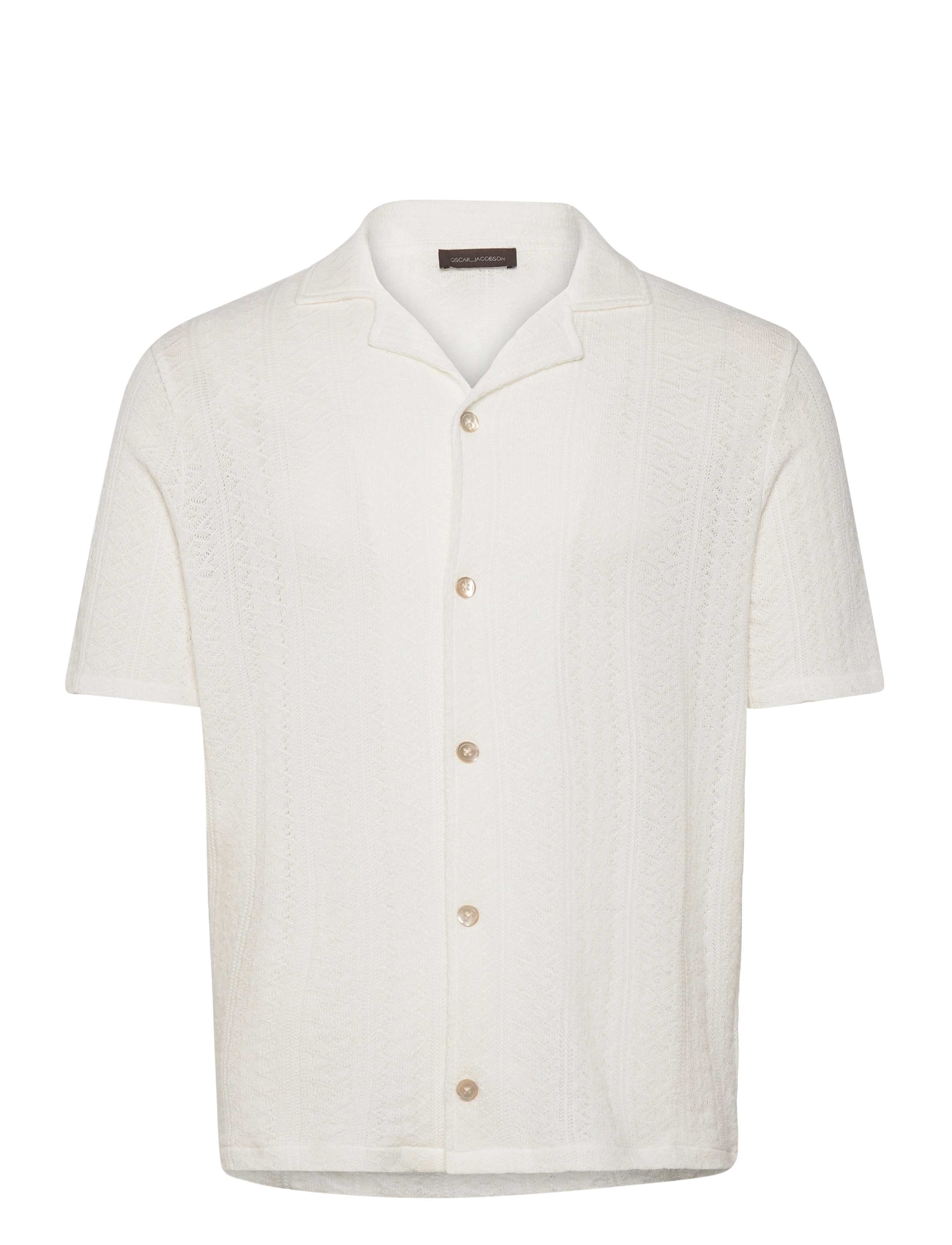 Mattis Reg Shirt S-S - SNOW