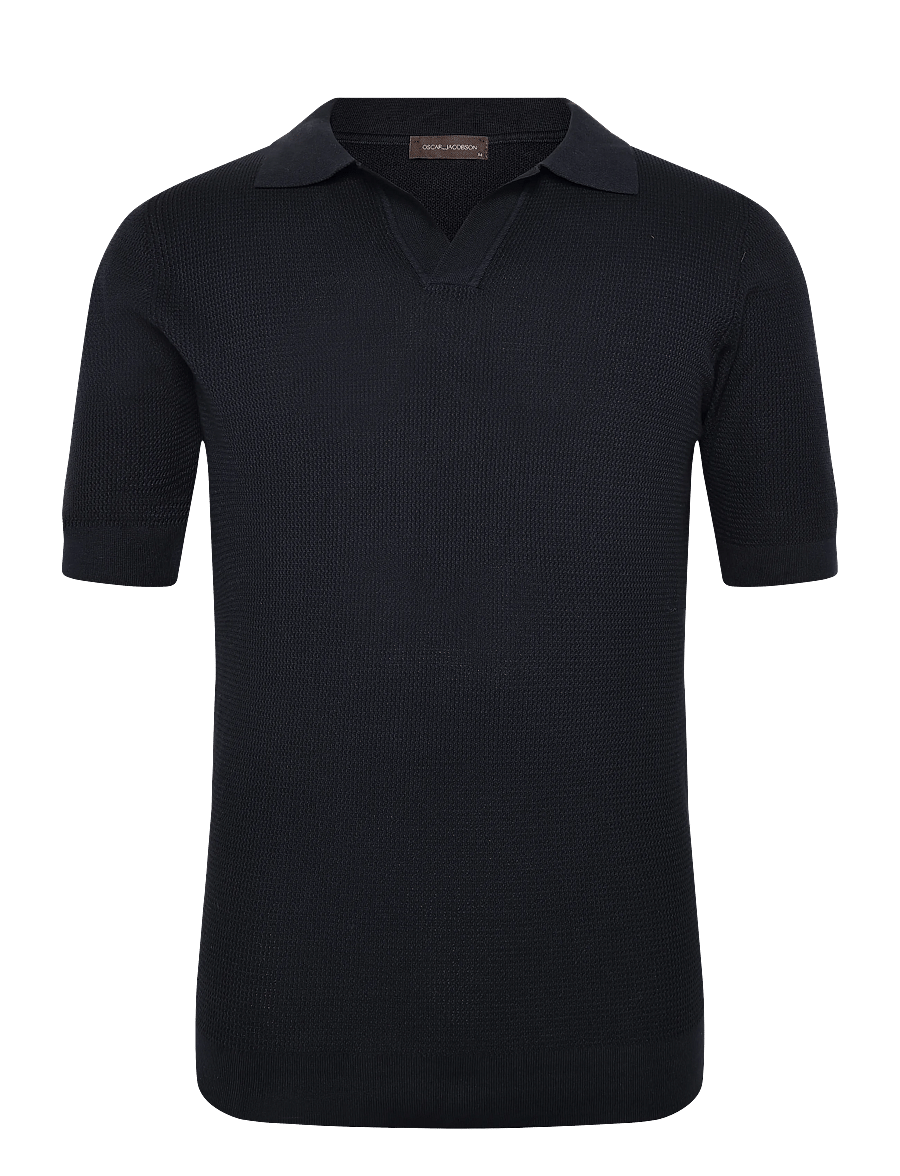 Oscar Jacobson - Patrick Poloshirt - polostrik - night blue - 1