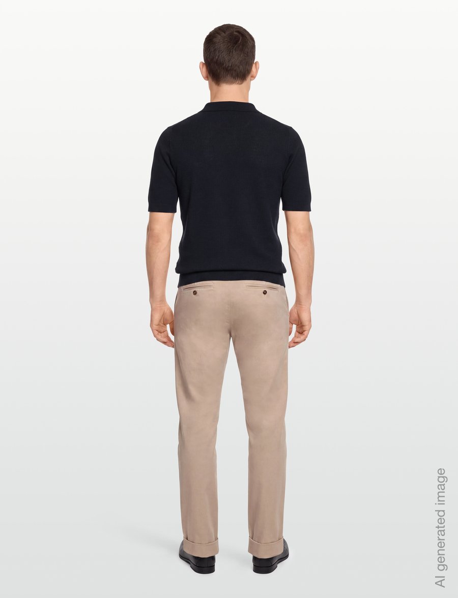Oscar Jacobson - Patrick Poloshirt - polostrik - night blue - 4
