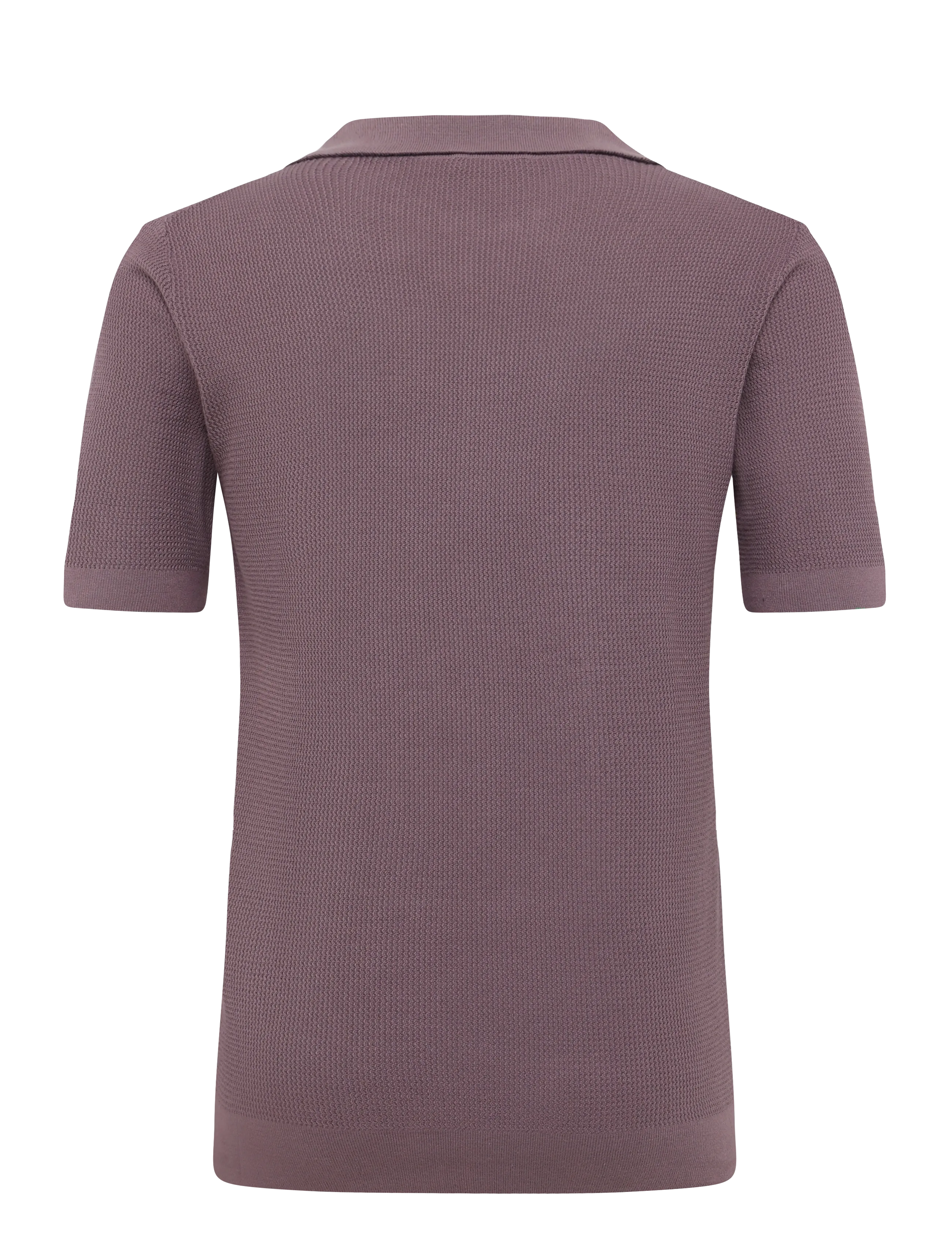 Oscar Jacobson - Patrick Poloshirt - langärmlige strick-polohemden - purple - 1