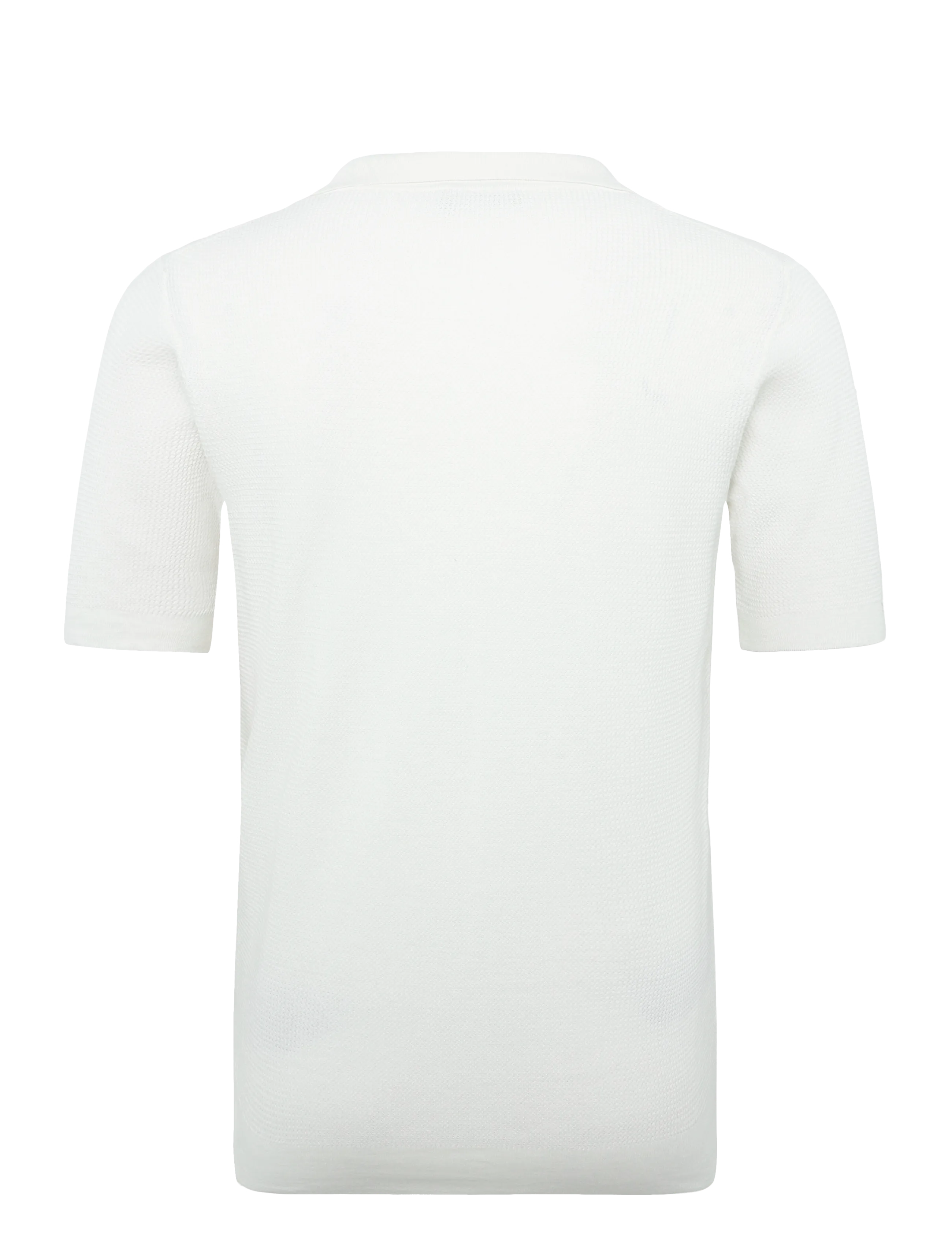 Oscar Jacobson - Patrick Poloshirt - knitted polos - snow white - 2