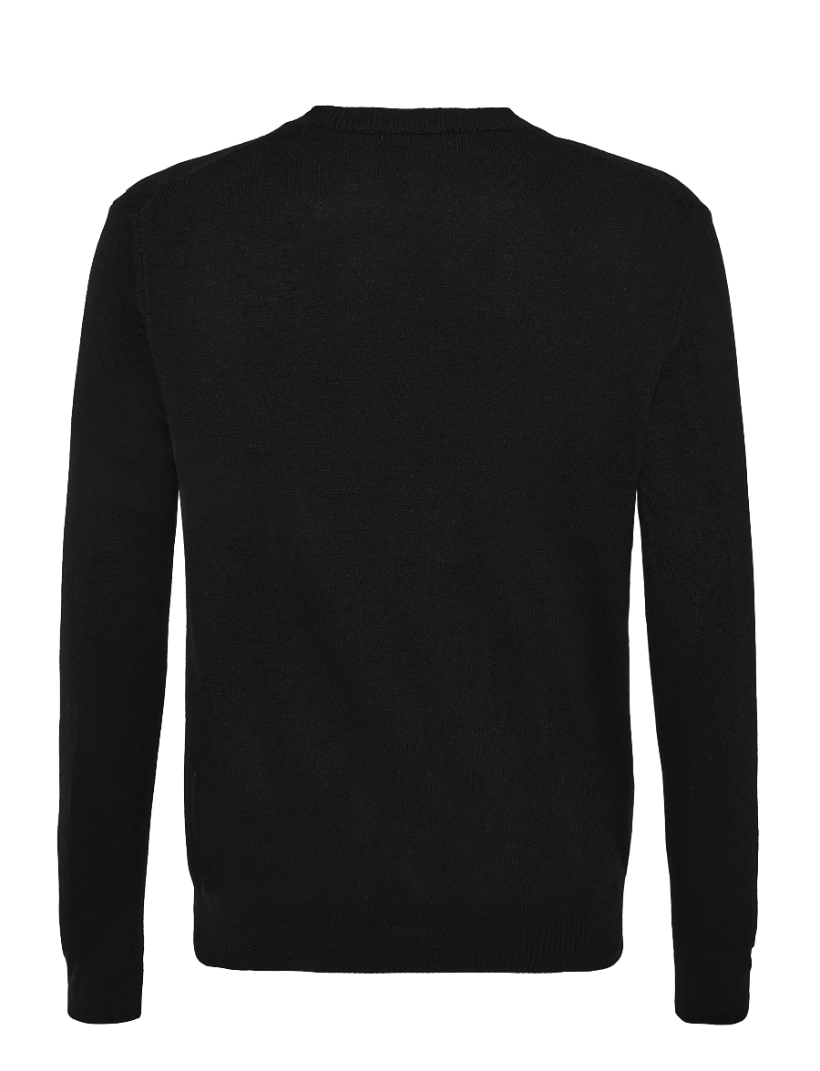 Oscar Jacobson - Gregor V-neck - v-ausschnitt - black - 1