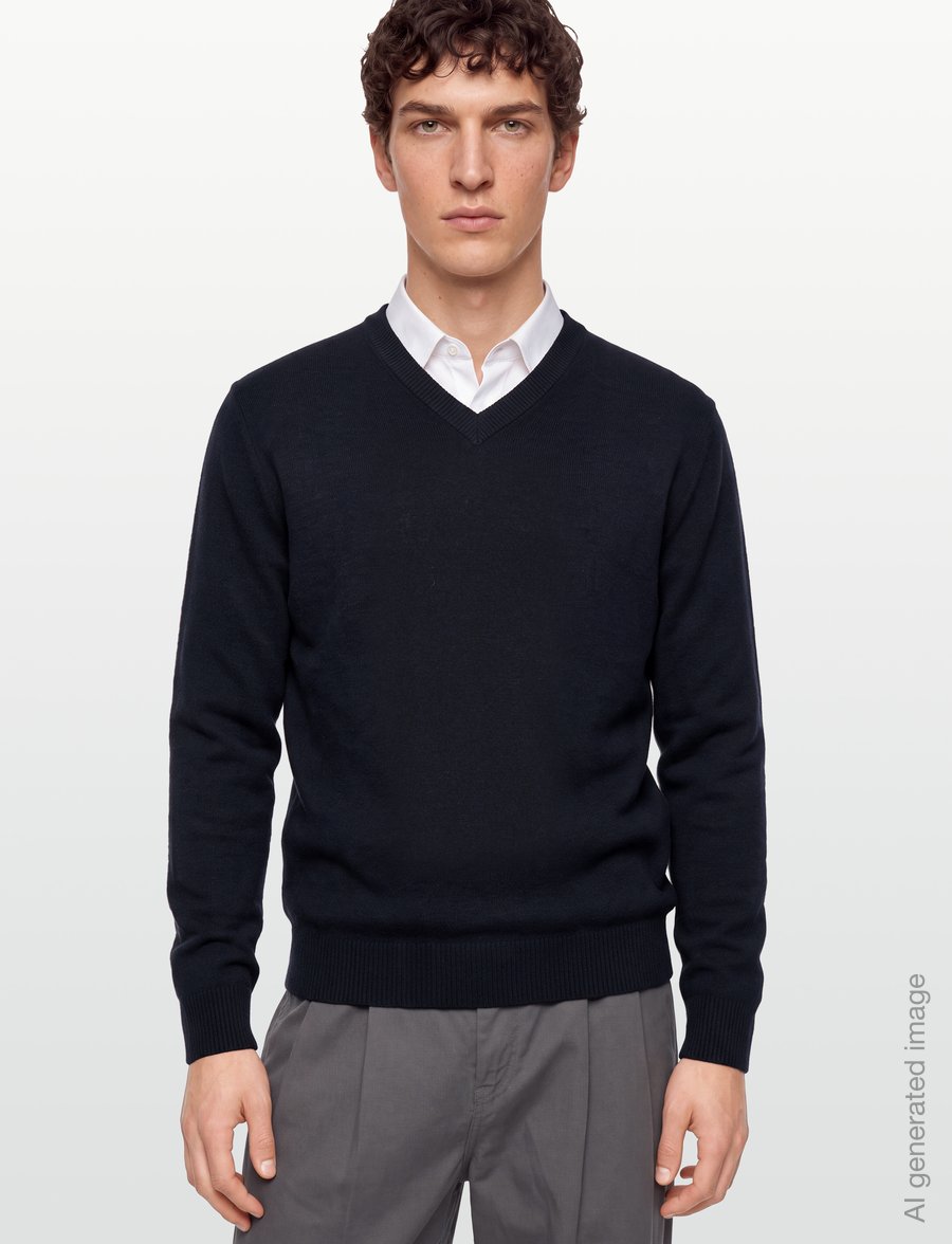 Oscar Jacobson - Gregor V-neck - v-hals - navy - 3