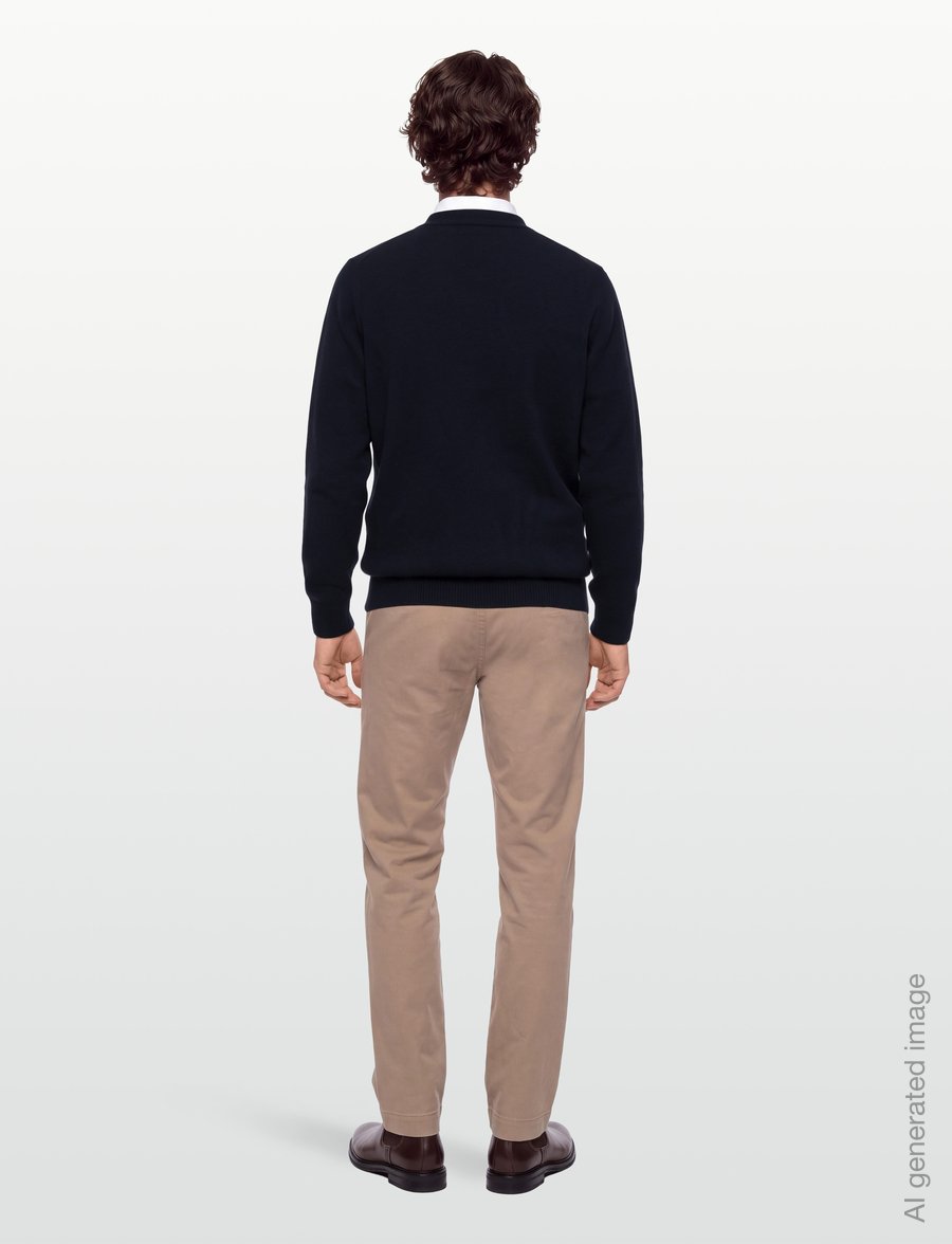 Oscar Jacobson - Eduardo Cardigan - koftor - navy - 4