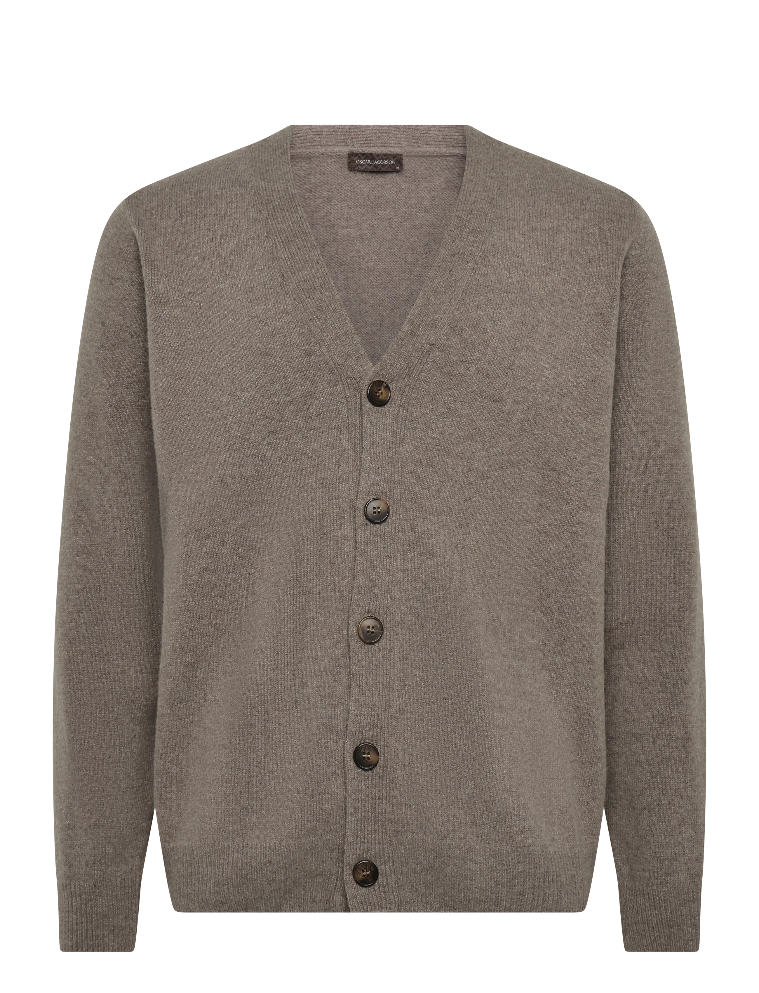 Oscar Jacobson Eduardo Cardigan - Osta olukorra järgi - WALNUT BEIGE / beige