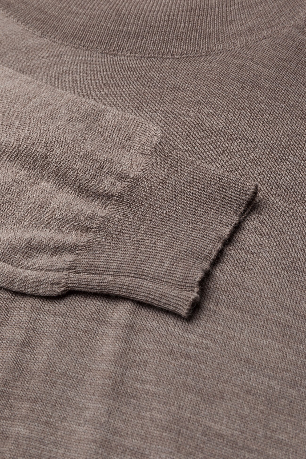 Oscar Jacobson - Cole Rollneck - 407 - brindle beige - 2