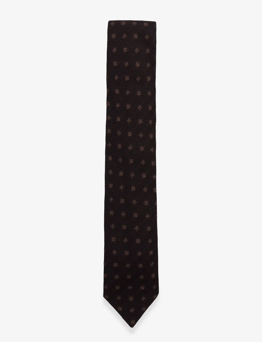Oscar Jacobson - Tie - lipsud - black brown - 0