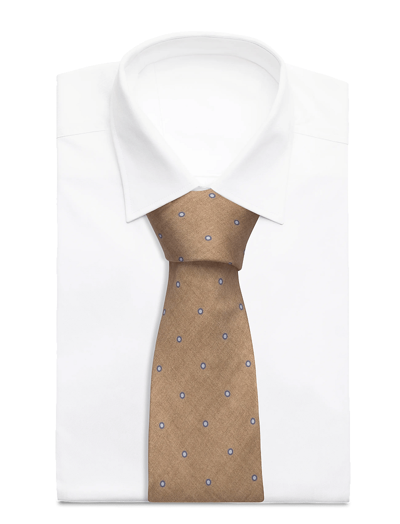 Oscar Jacobson - Tie - slips - box beige - 1