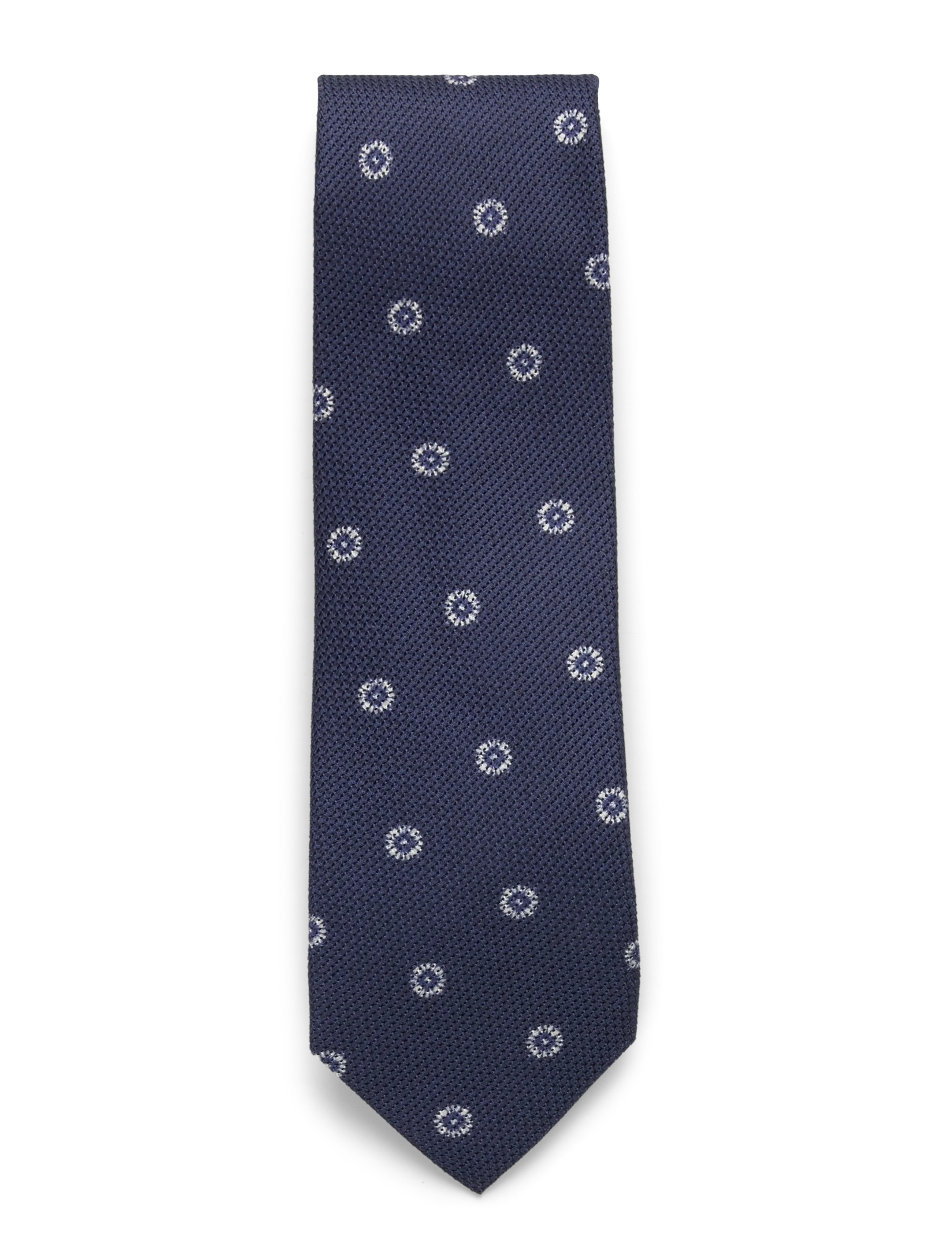 Oscar Jacobson Tie - Krawatten - NAVY SEA / navy