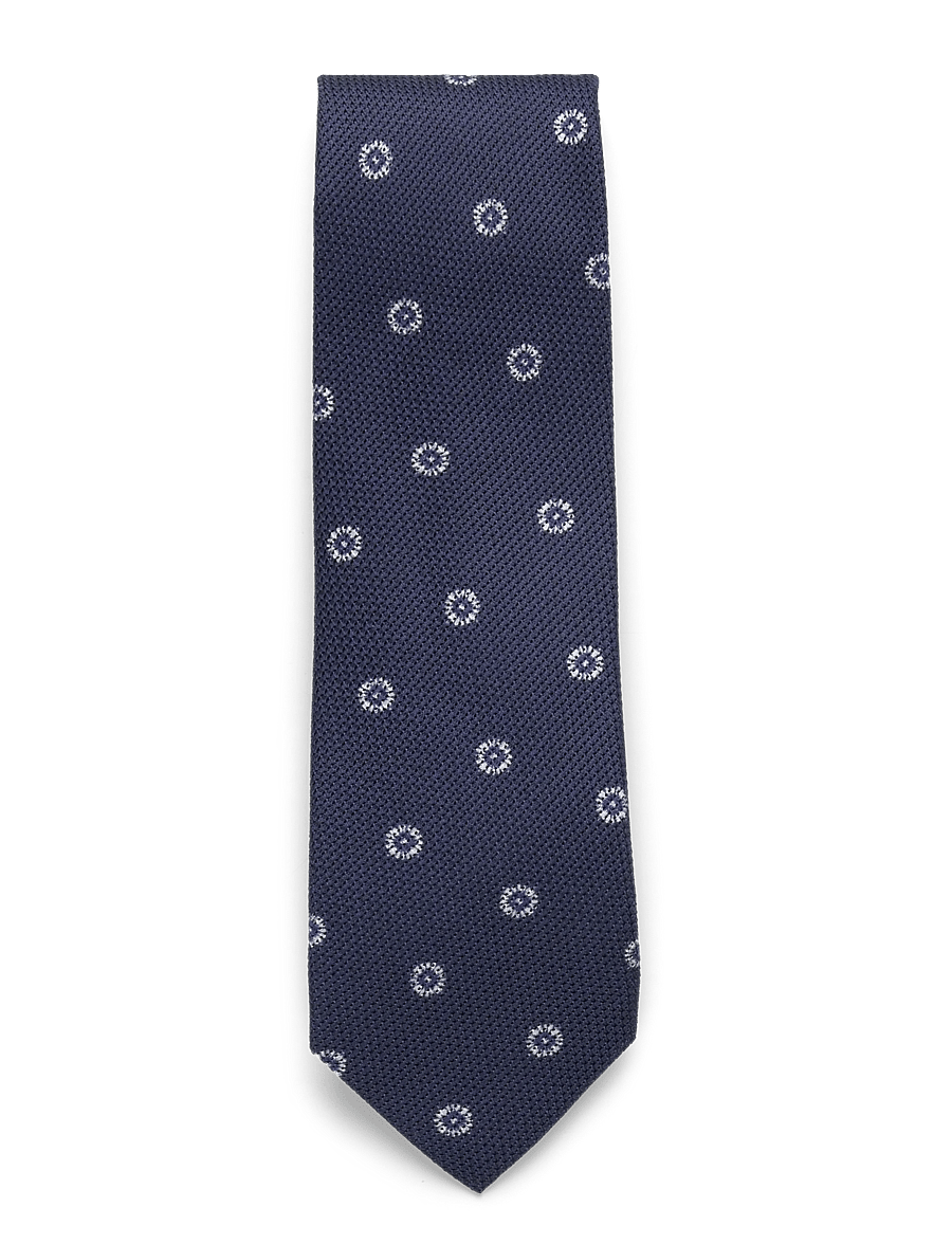 Oscar Jacobson - Tie - lipsud - navy sea - 0