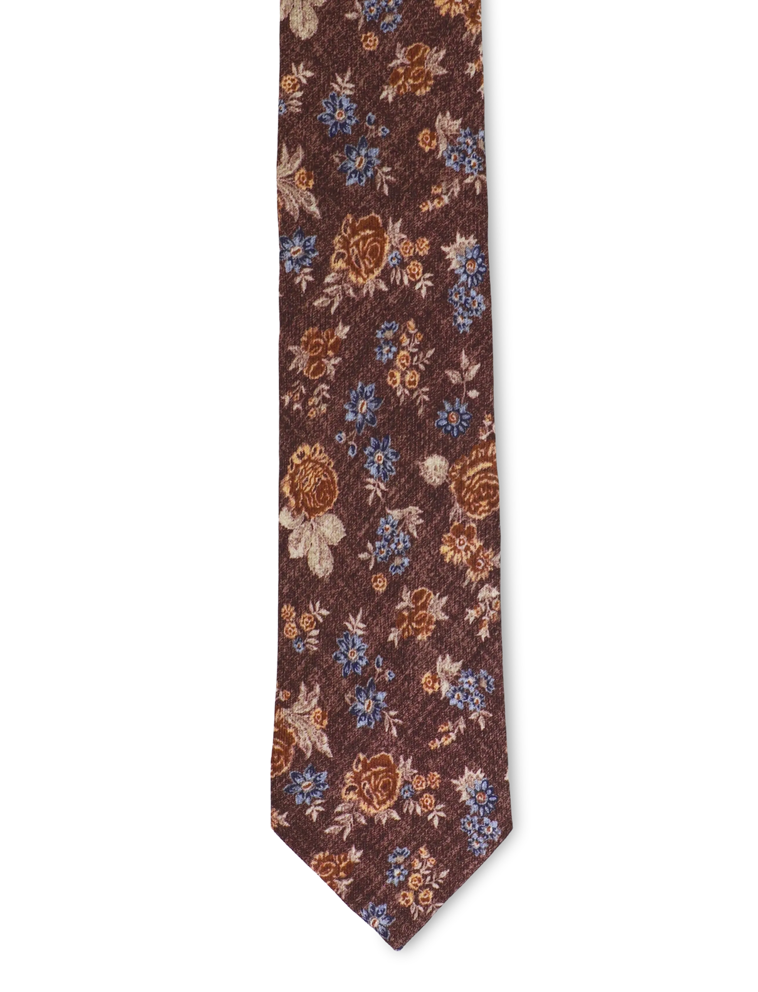 Oscar Jacobson Tie - Shop efter anledning - DARK MUD BROWN / brown