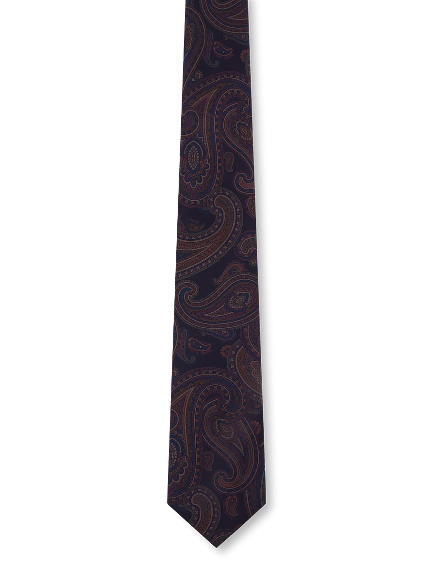Oscar Jacobson - Tie - krawatten - purple - 0
