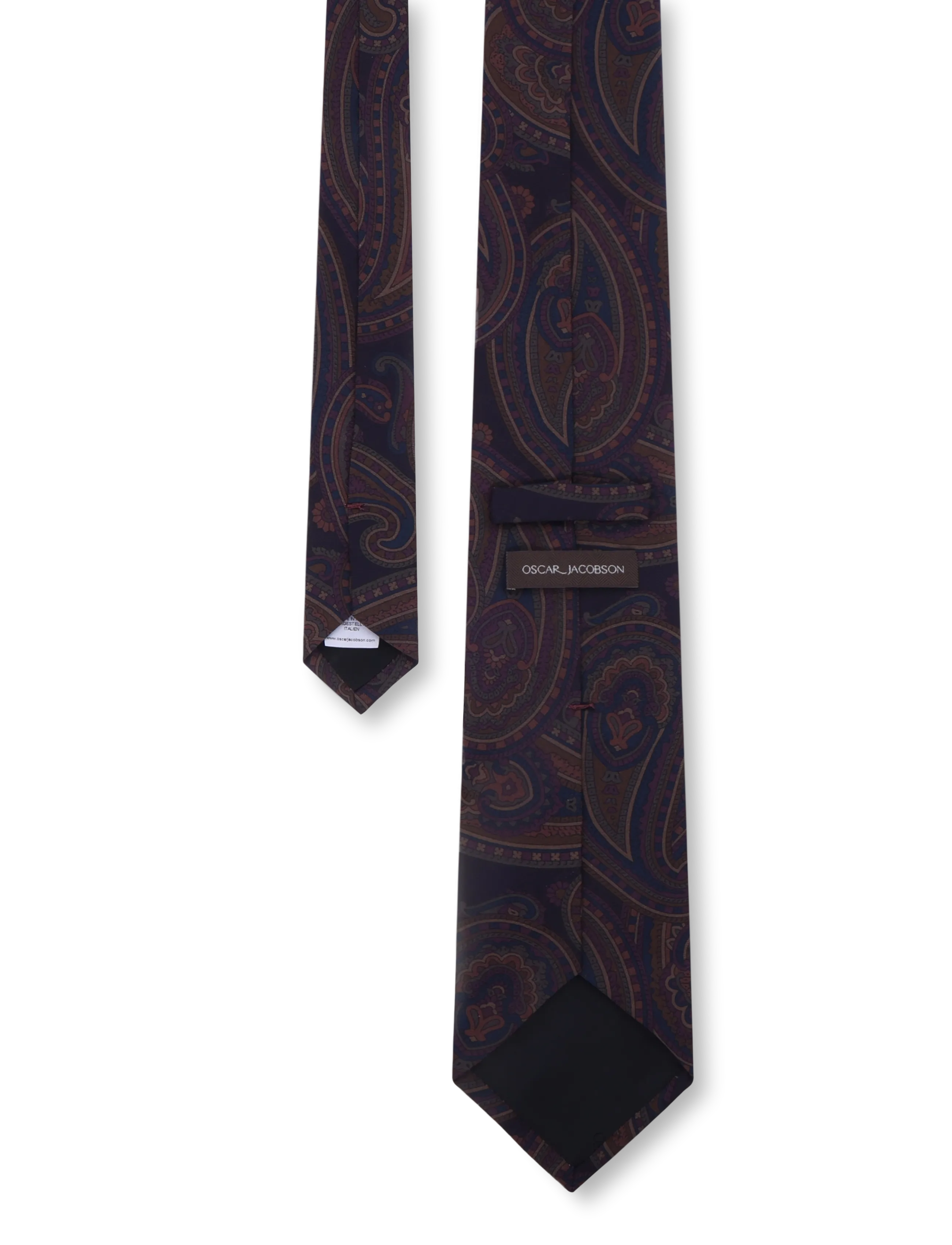 Oscar Jacobson - Tie - krawatten - purple - 1