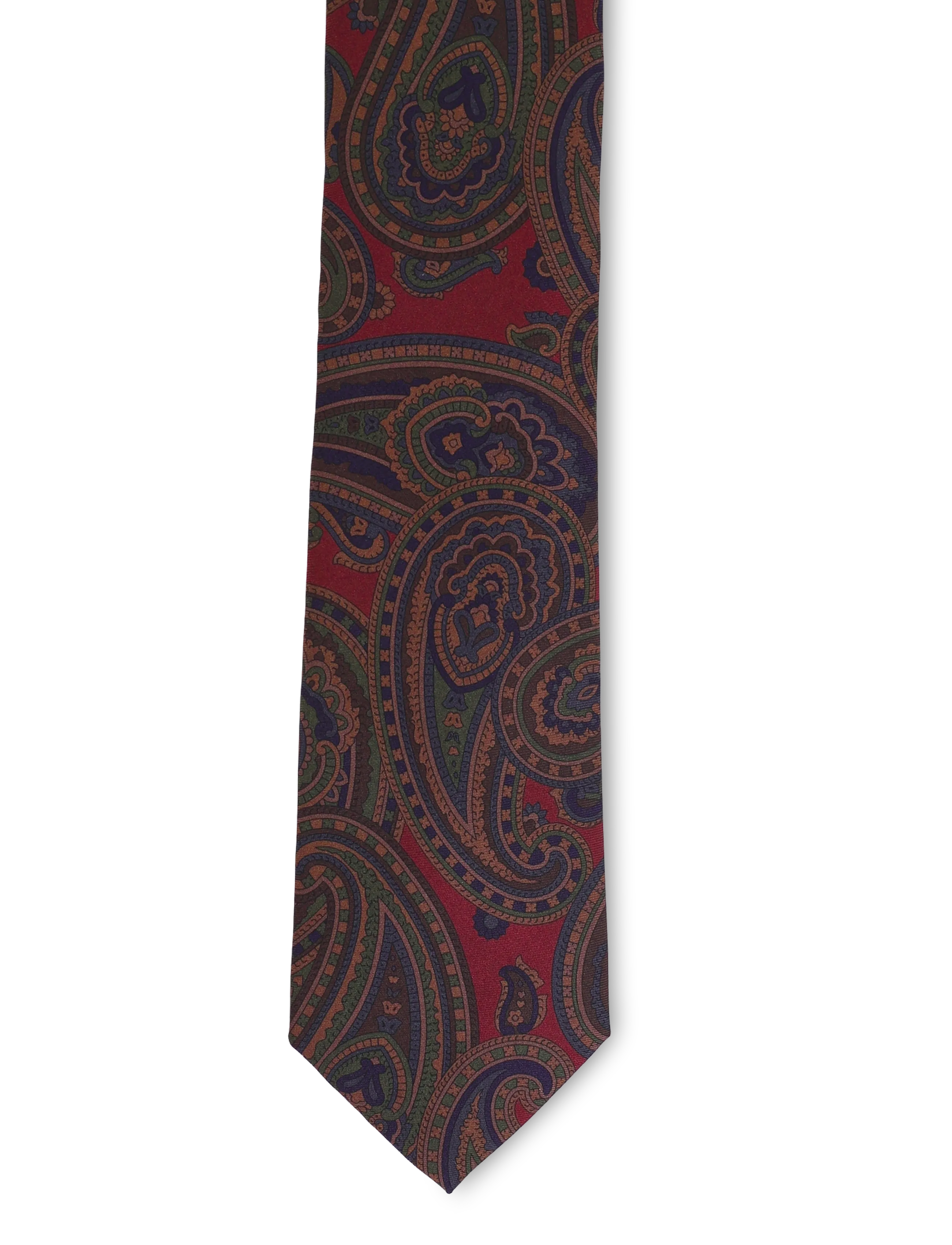 Oscar Jacobson Tie - Shop efter anledning - RED BEAUJOLAIS / burgundy