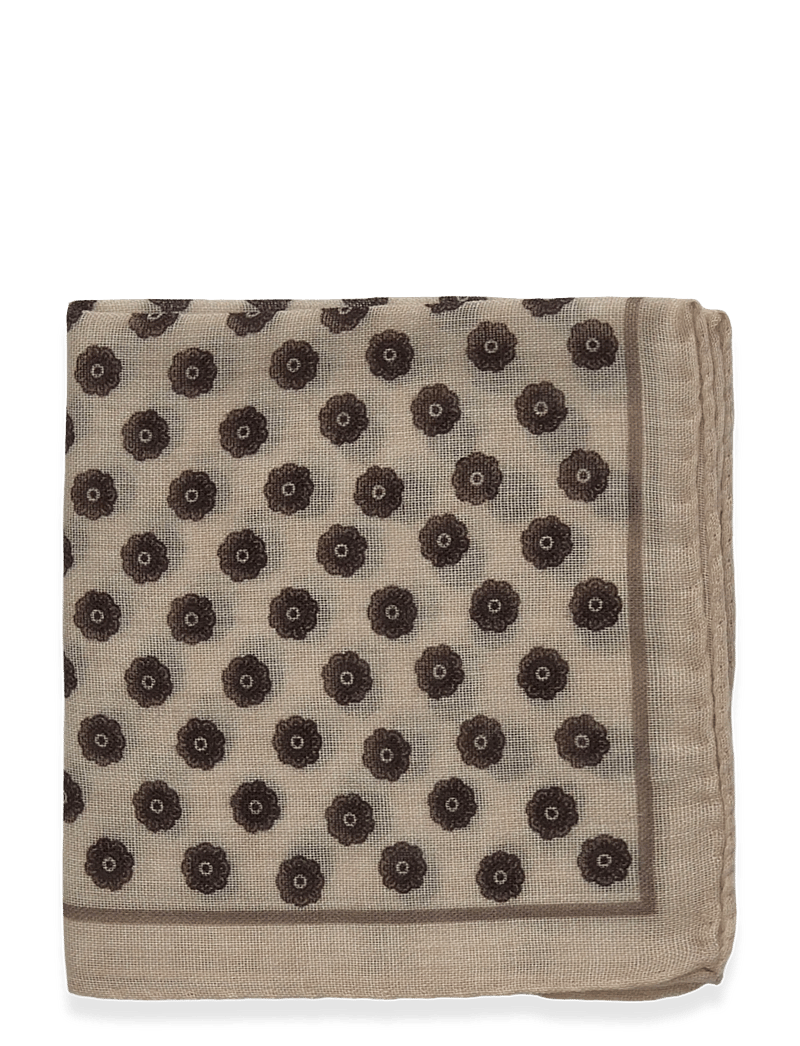 Oscar Jacobson - Handkerchief - näsdukar - brindle beige - 0
