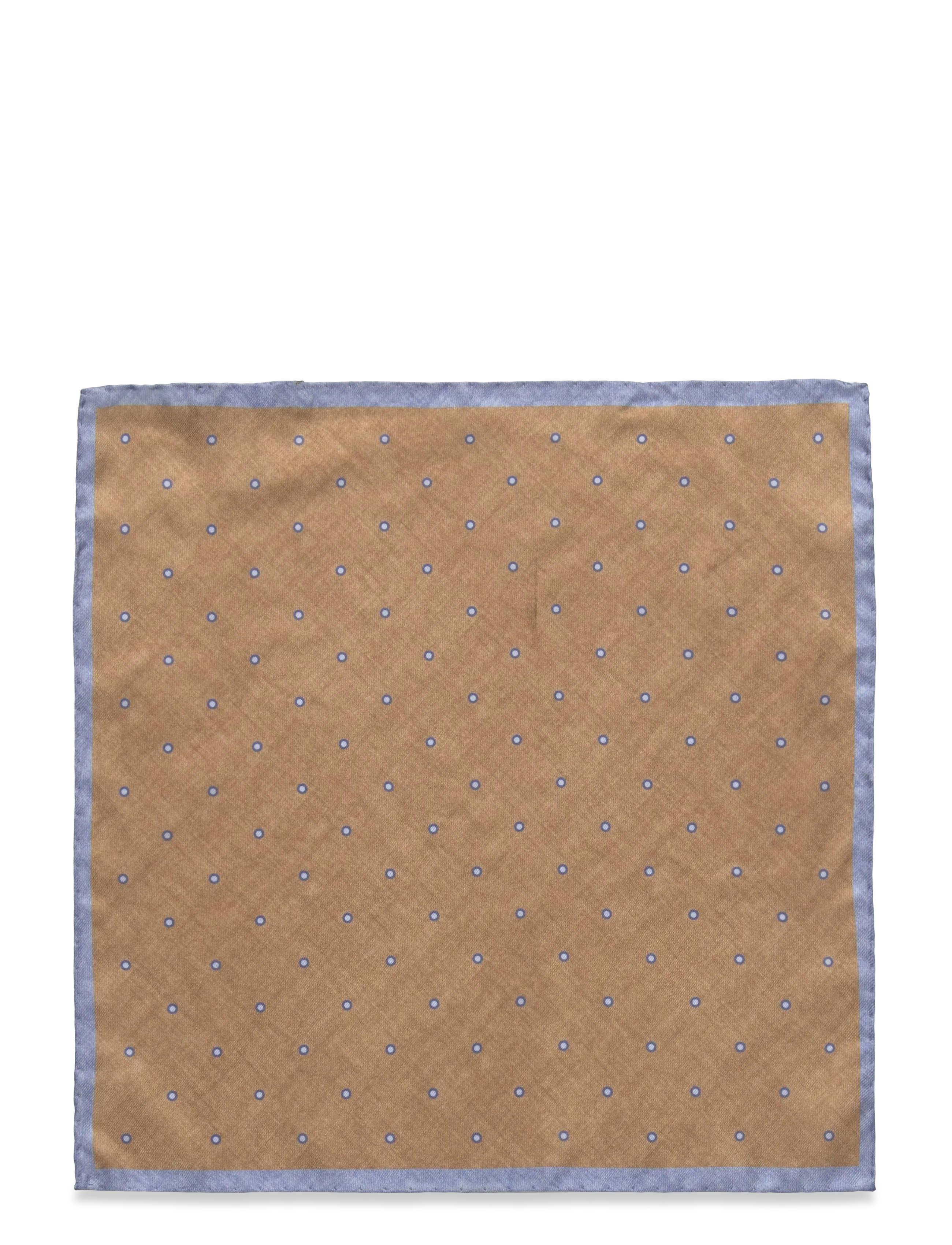 Oscar Jacobson Handkerchief - Oscar Jacobson - BOX BEIGE / brown