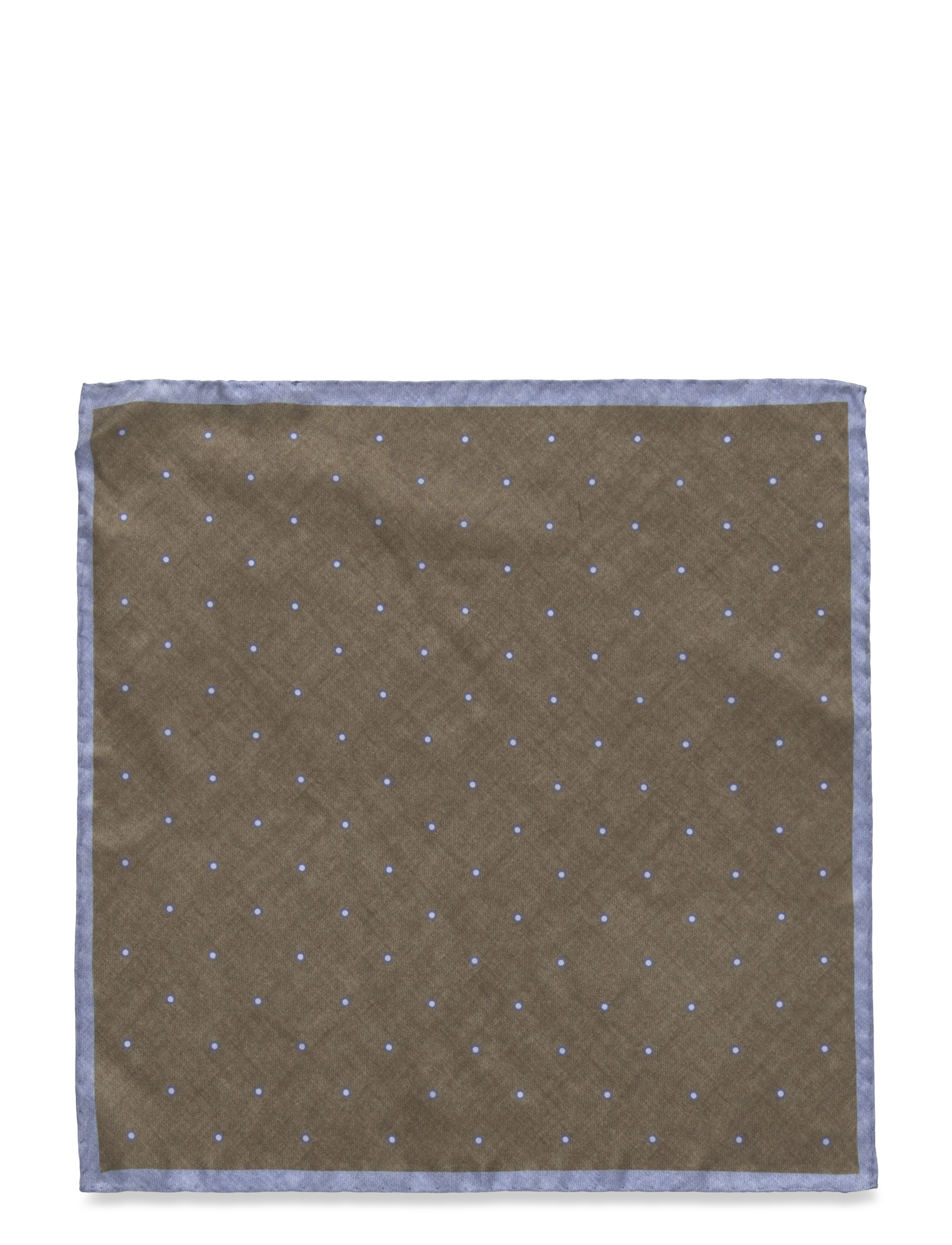 Oscar Jacobson Handkerchief - Oscar Jacobson - FOREST GREEN / khaki/green