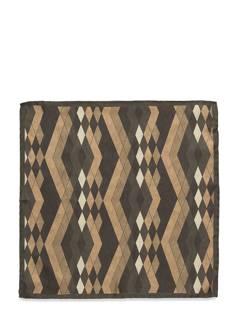 Oscar Jacobson - Handkerchief - pocket squares - forest green - 0