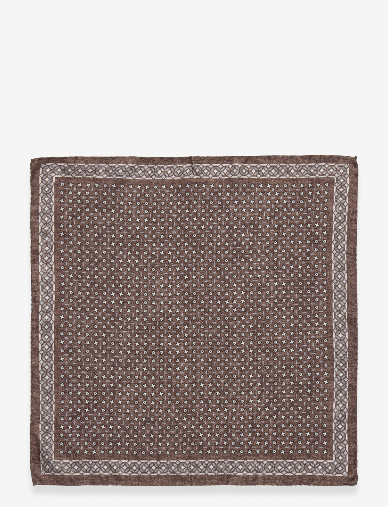 Oscar Jacobson - Handkerchief - einstecktücher - brown cork - 0