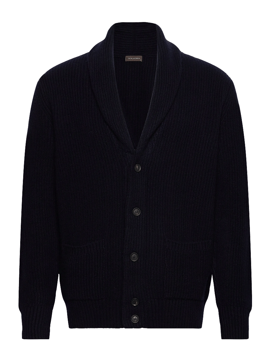 Oscar Jacobson - Roland Cardigan - vesten - night blue - 0