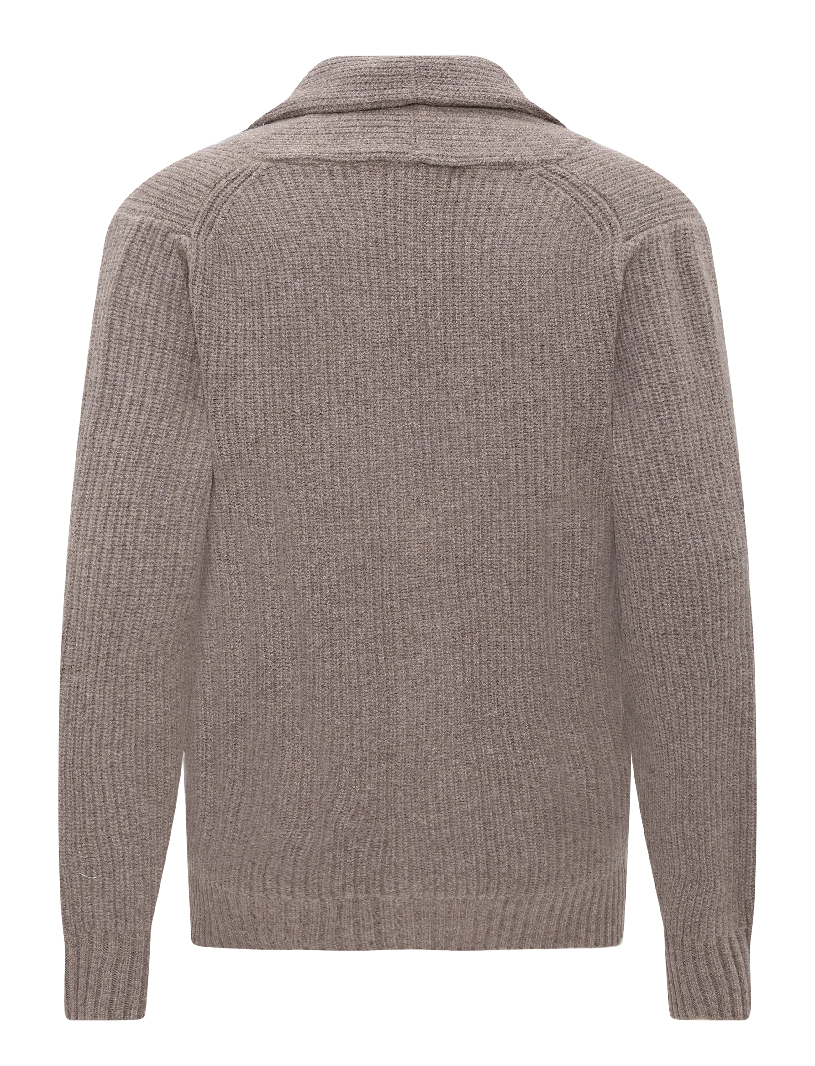 Oscar Jacobson - Roland Cardigan - cardigans - walnut beige - 1