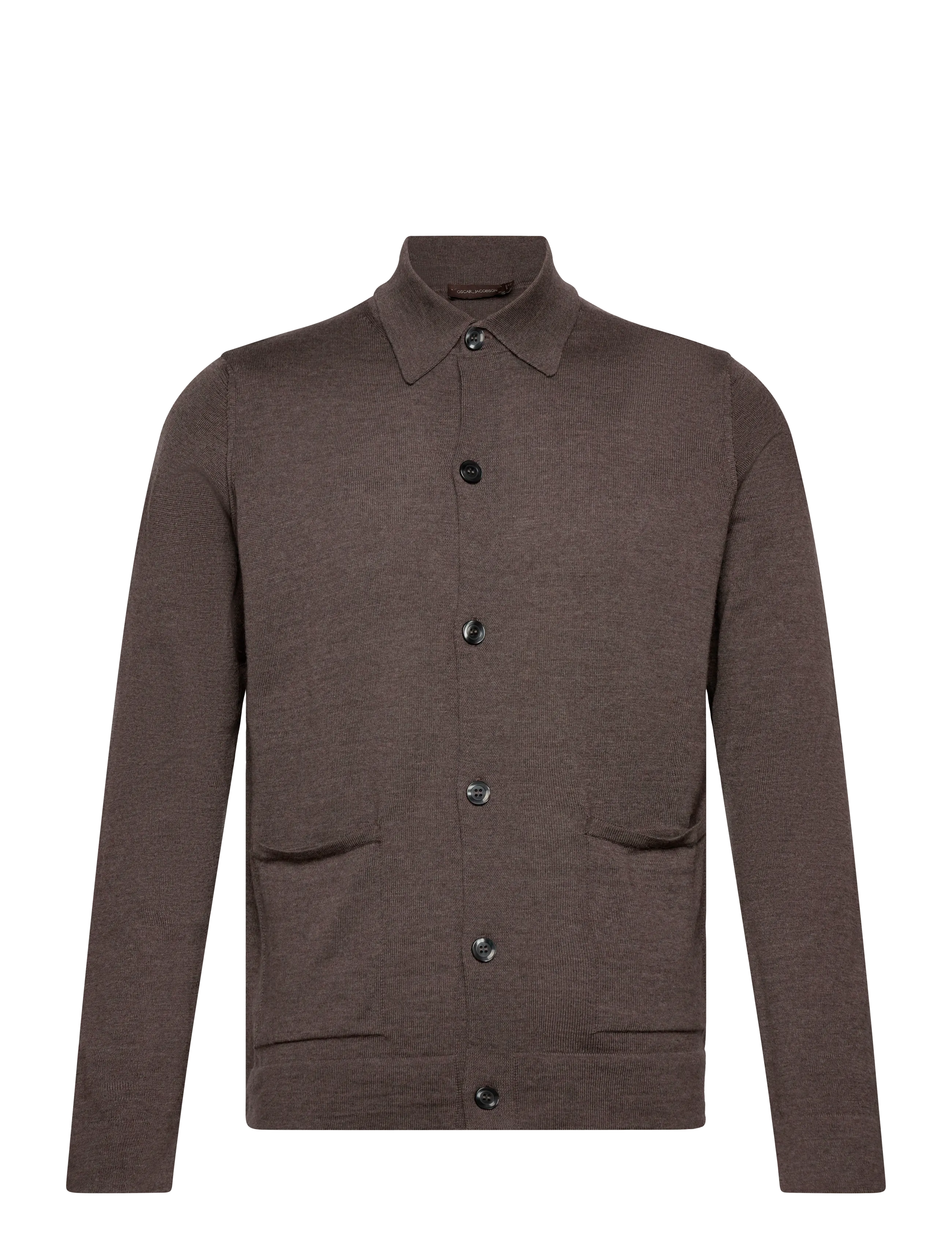 Oscar Jacobson Cody Cardigan - New arrivals - TAUPE BROWN / brown
