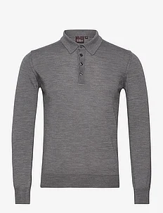 Ruben Poloshirt L-S, Oscar Jacobson