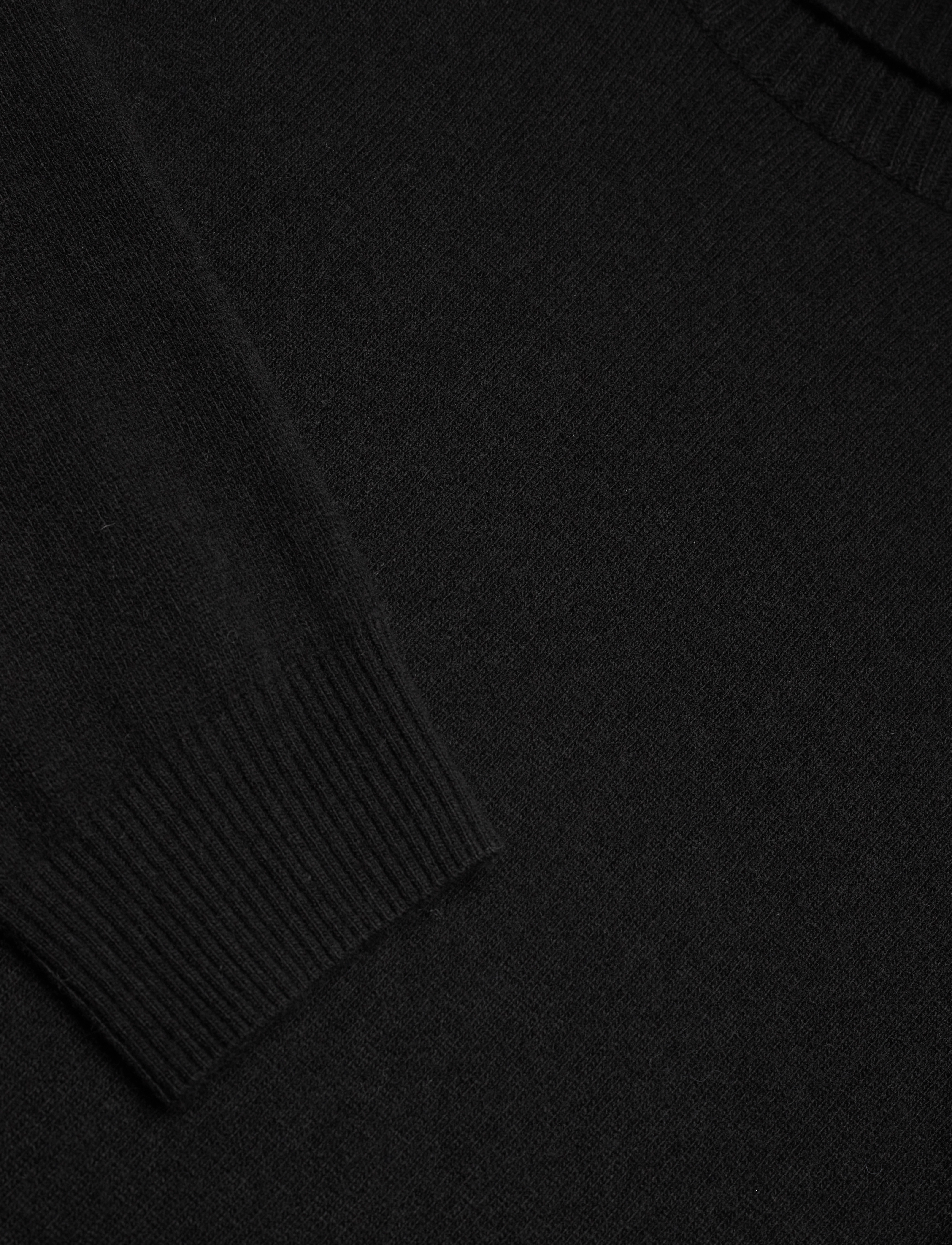 Oscar Jacobson - Salim Rollneck - turtlenecks - black - 2