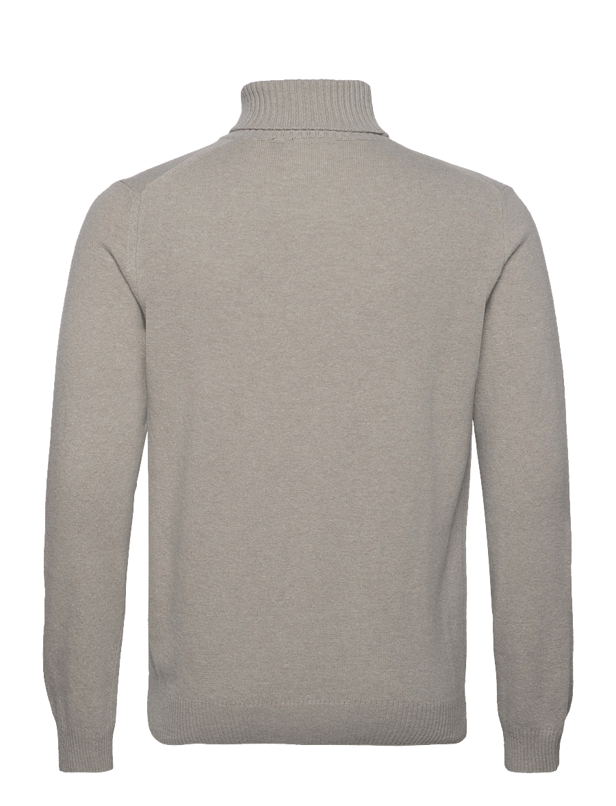 Oscar Jacobson - Salim Rollneck - turtlenecks - brick beige - 1