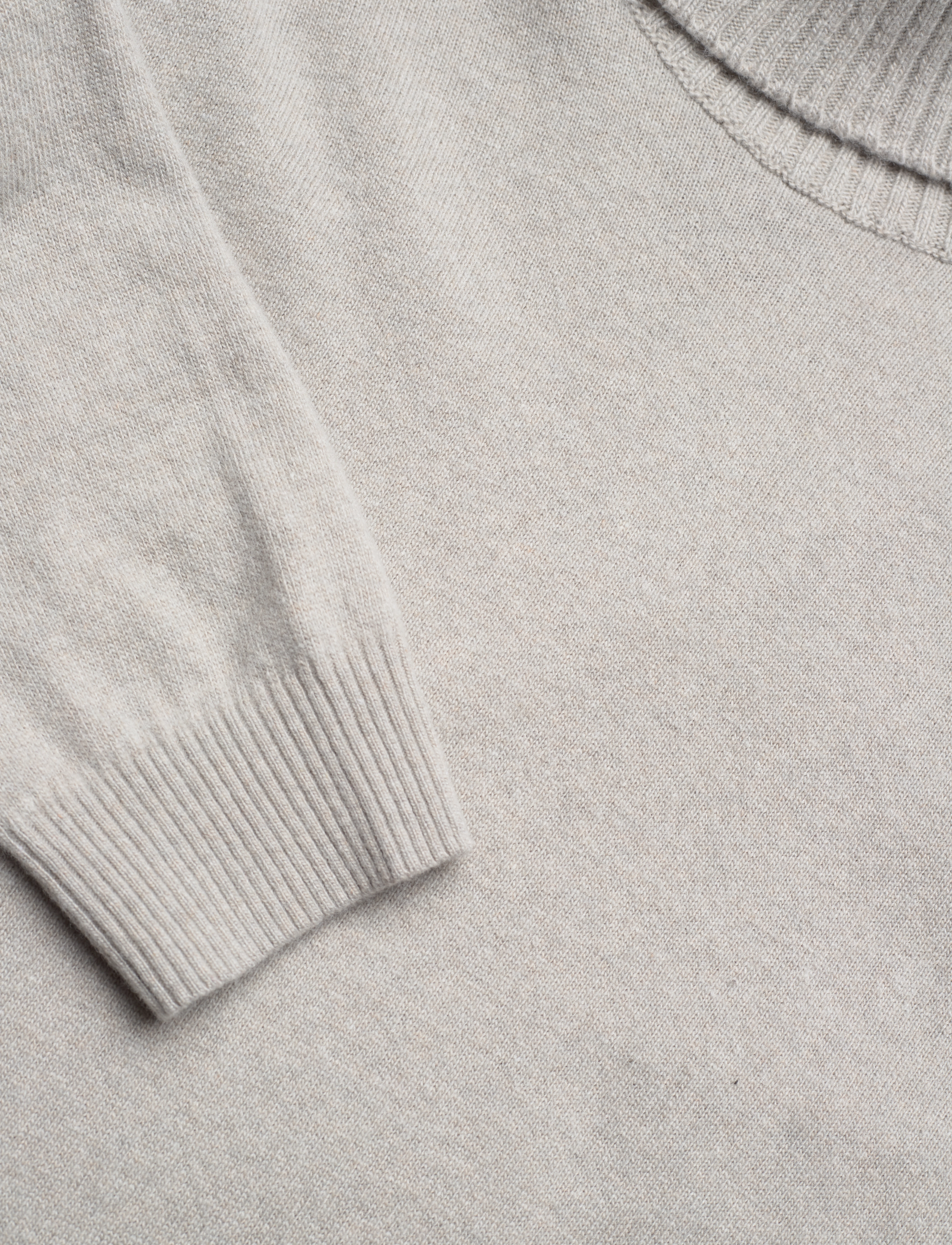 Oscar Jacobson - Salim Rollneck - rollkragen - brick beige - 2
