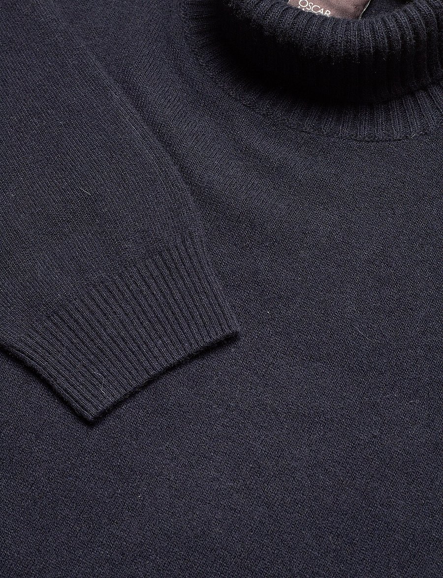 Oscar Jacobson - Salim Rollneck - rullekraver - navy - 2