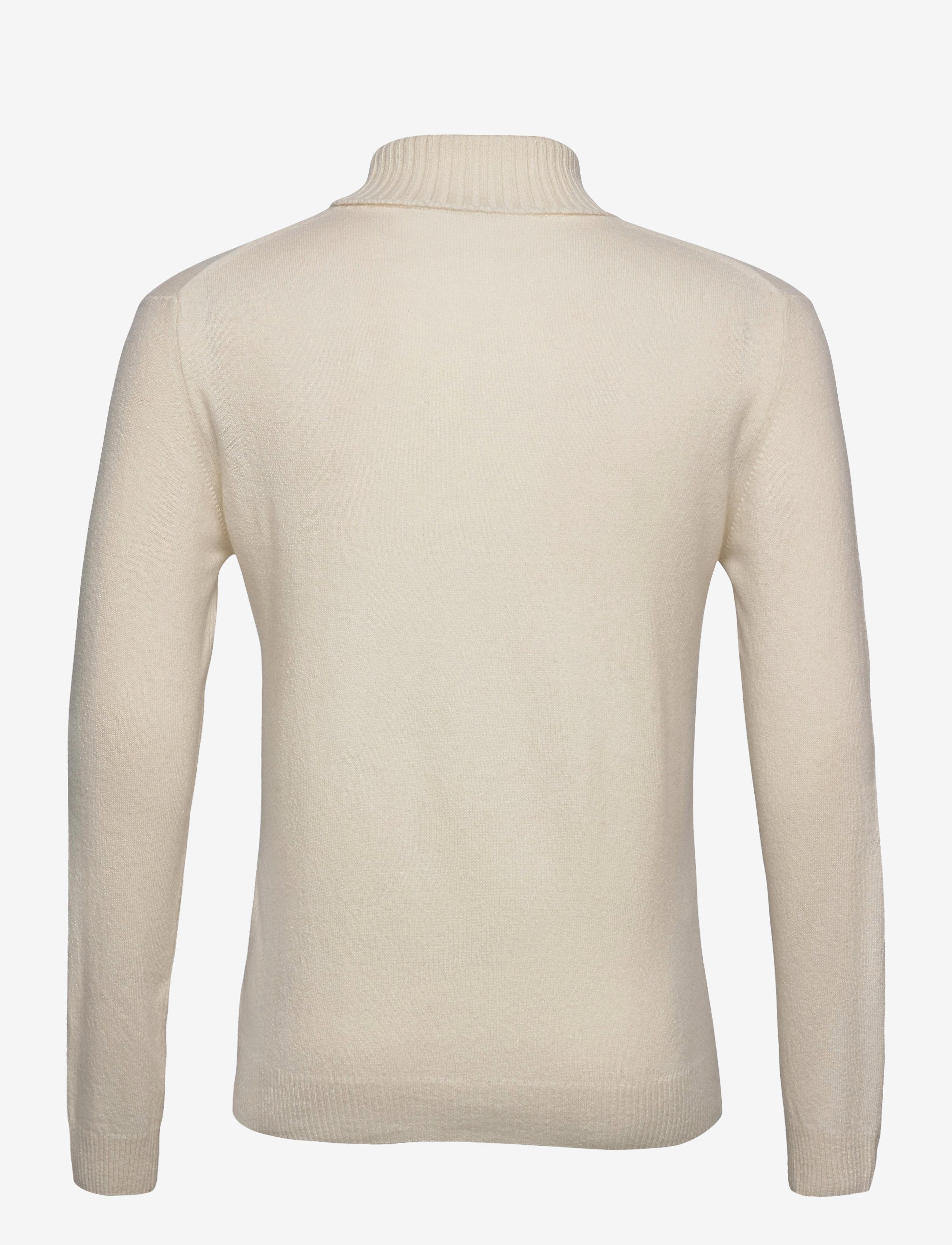 Oscar Jacobson - Salim Rollneck - turtlenecks - white shell - 1