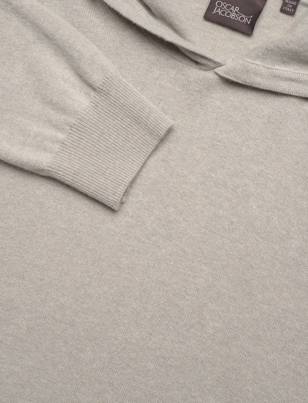 Oscar Jacobson - Pascal Hoodie - hoodies - brick beige - 2