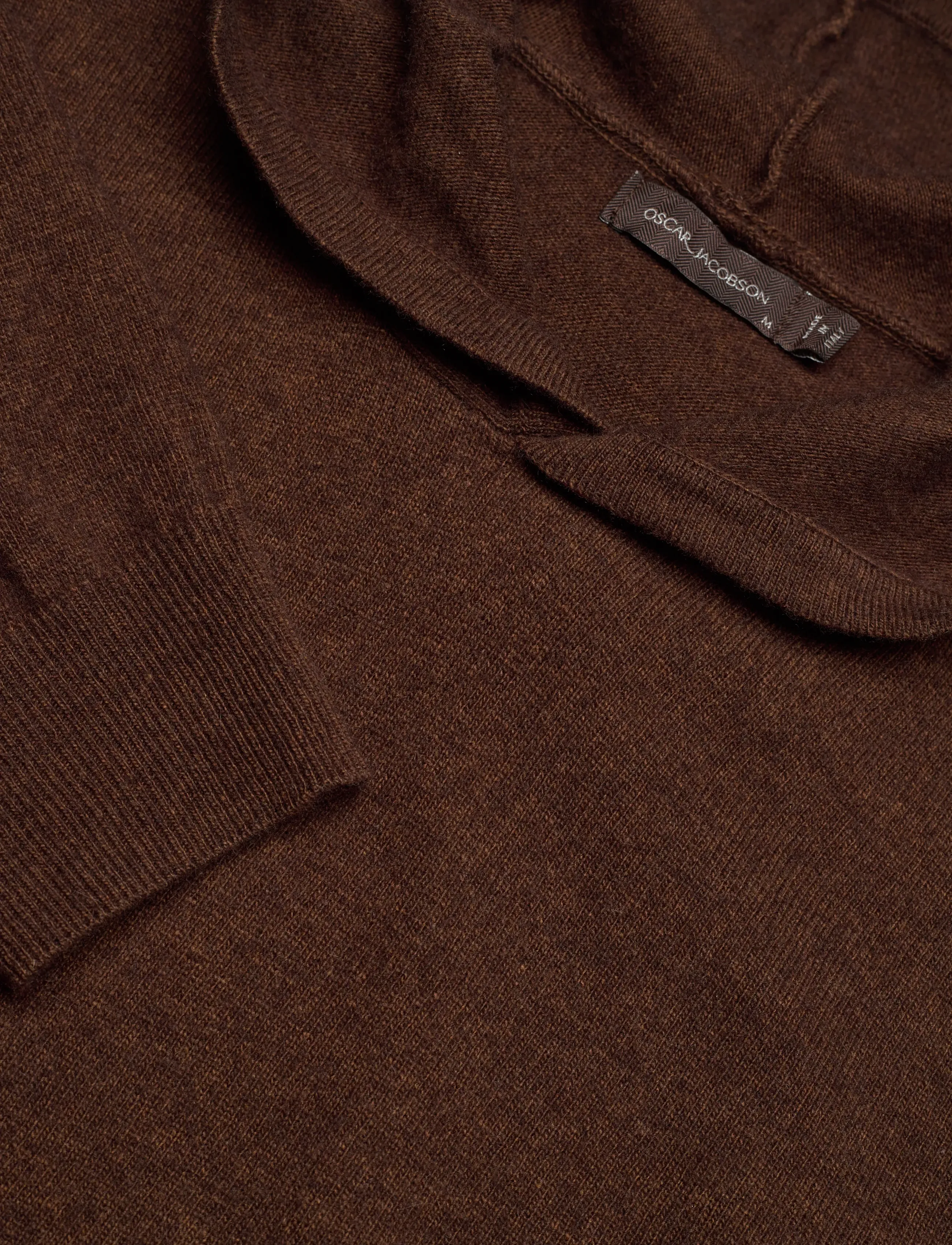 Oscar Jacobson - Pascal Hoodie - hoodies - mud brown - 2