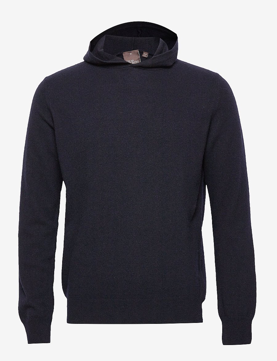 Oscar Jacobson - Pascal Hoodie - kapuzenpullover - navy - 0
