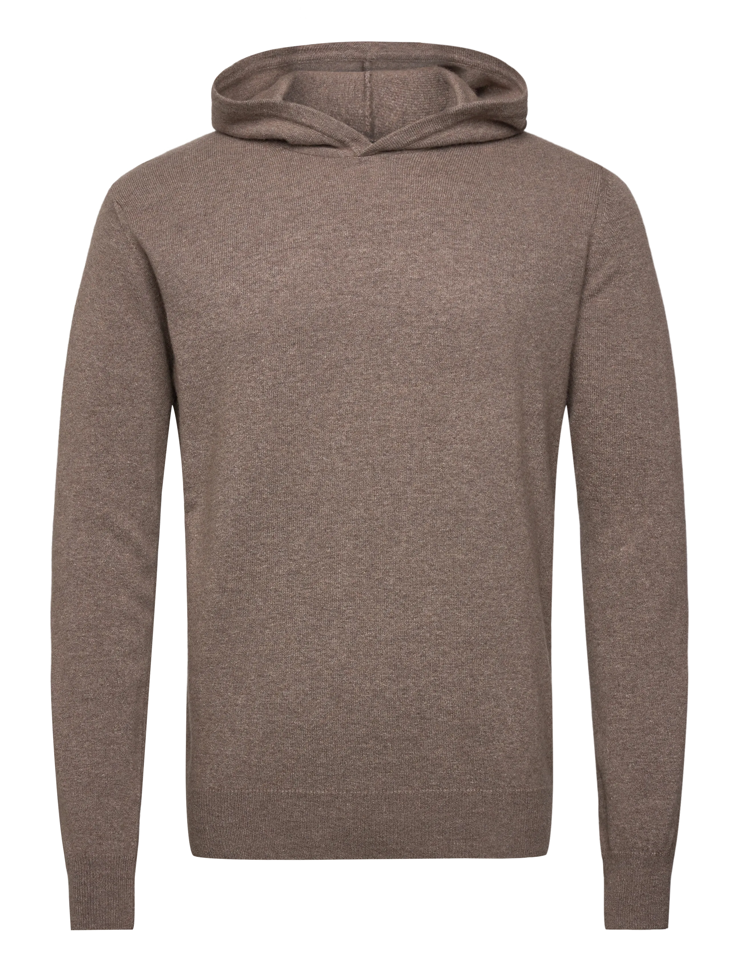 Oscar Jacobson Pascal Hoodie, Mænd, Strikket Hættetrøje, Beige, Str: L