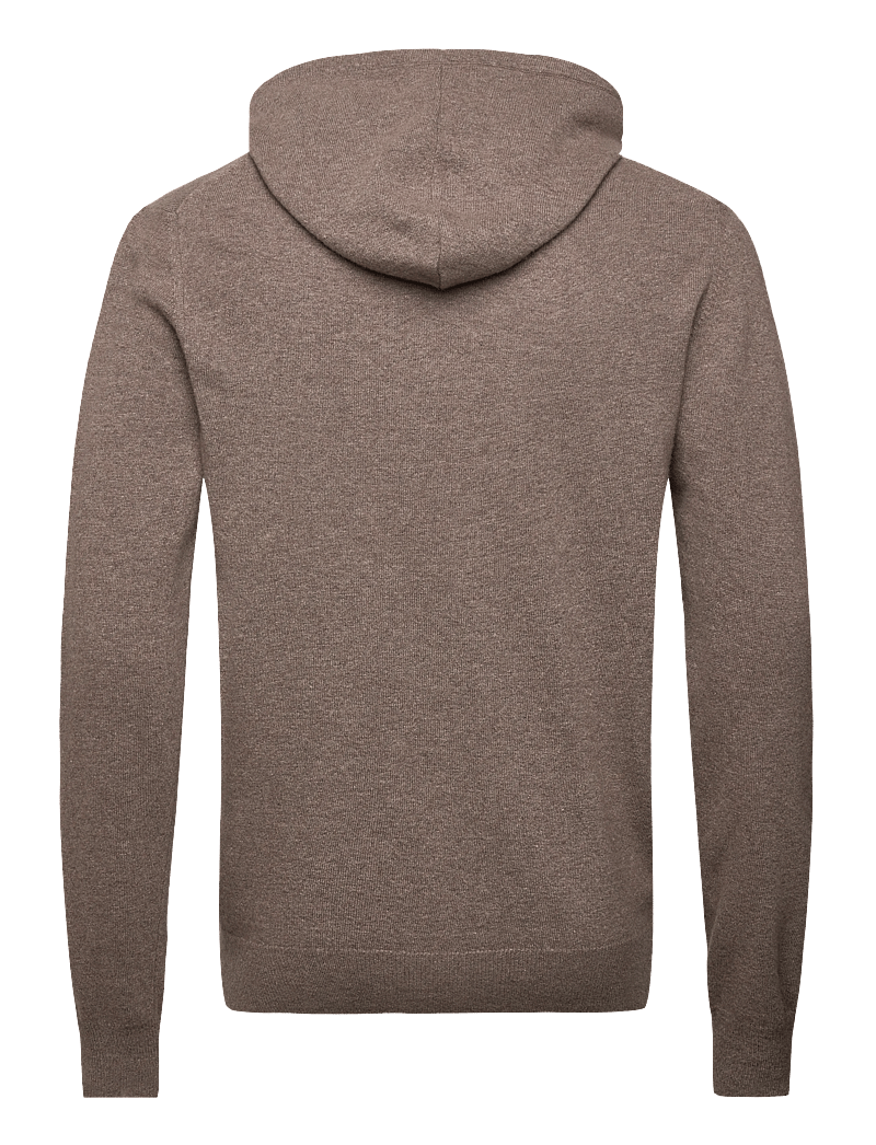 Oscar Jacobson - Pascal Hoodie - kapuzenpullover - walnut beige - 1