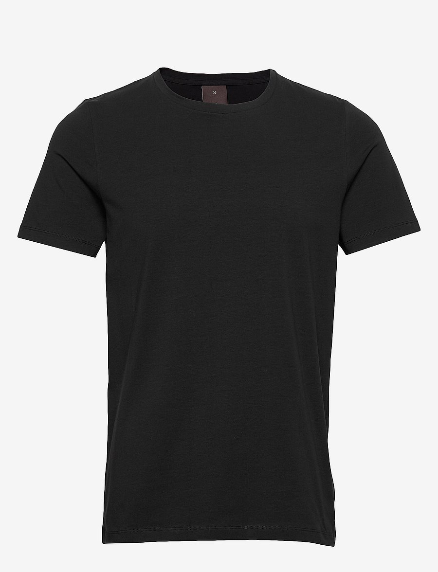 Oscar Jacobson - Kyran T-shirt S-S - kortærmede t-shirts - black - 0