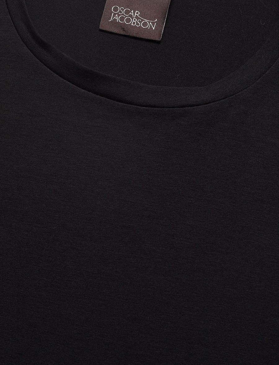 Oscar Jacobson - Kyran T-shirt S-S - kortærmede t-shirts - black - 2