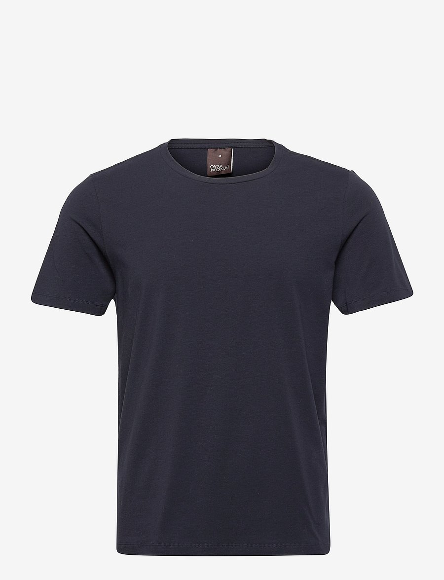 Oscar Jacobson - Kyran T-shirt S-S - kortærmede t-shirts - blue - 0
