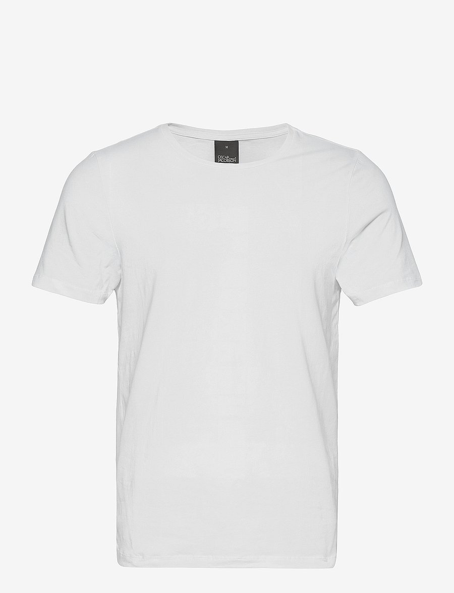 Oscar Jacobson - Kyran T-shirt S-S - kurzärmelig - white - 0