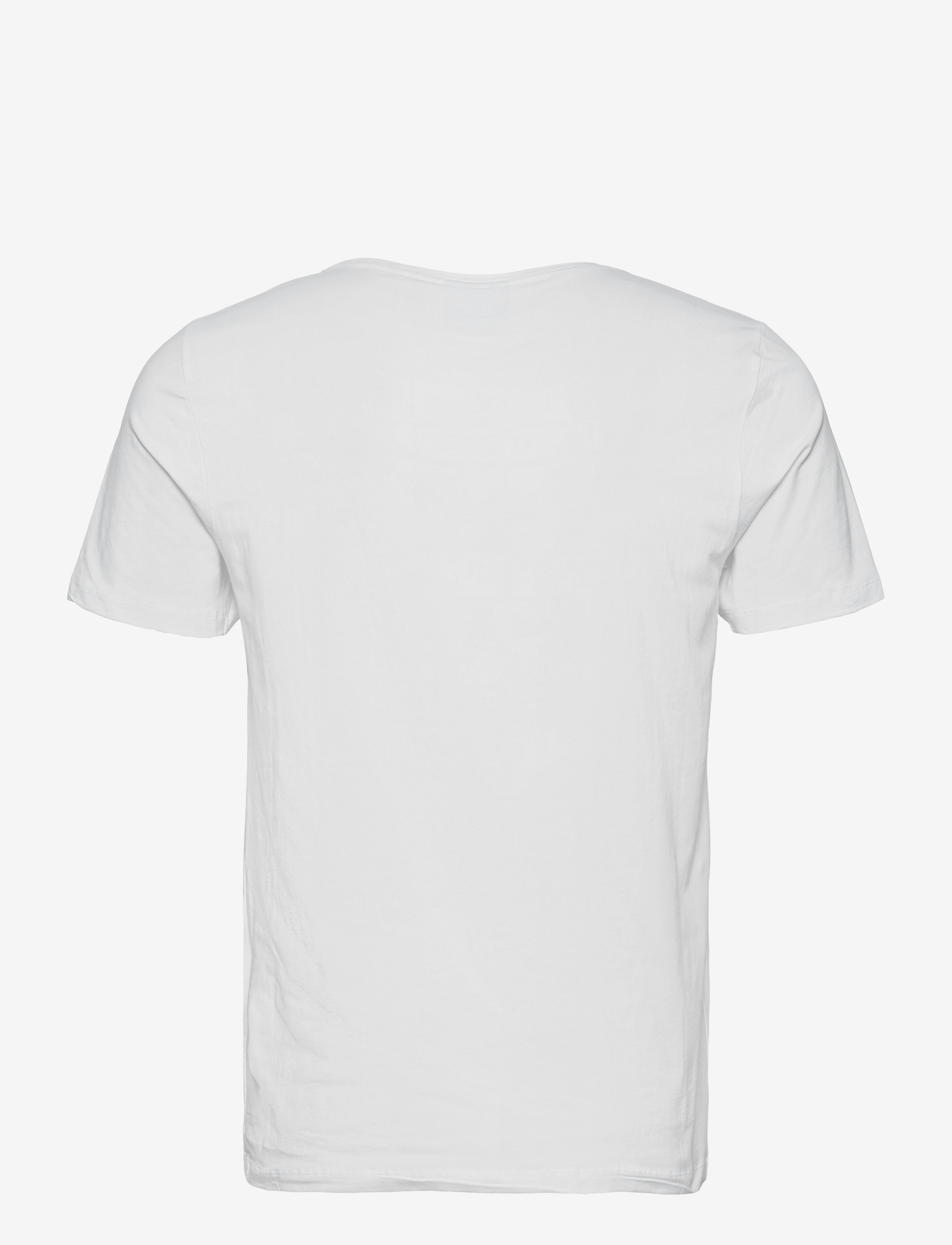 Oscar Jacobson - Kyran T-shirt S-S - kortærmede t-shirts - white - 1