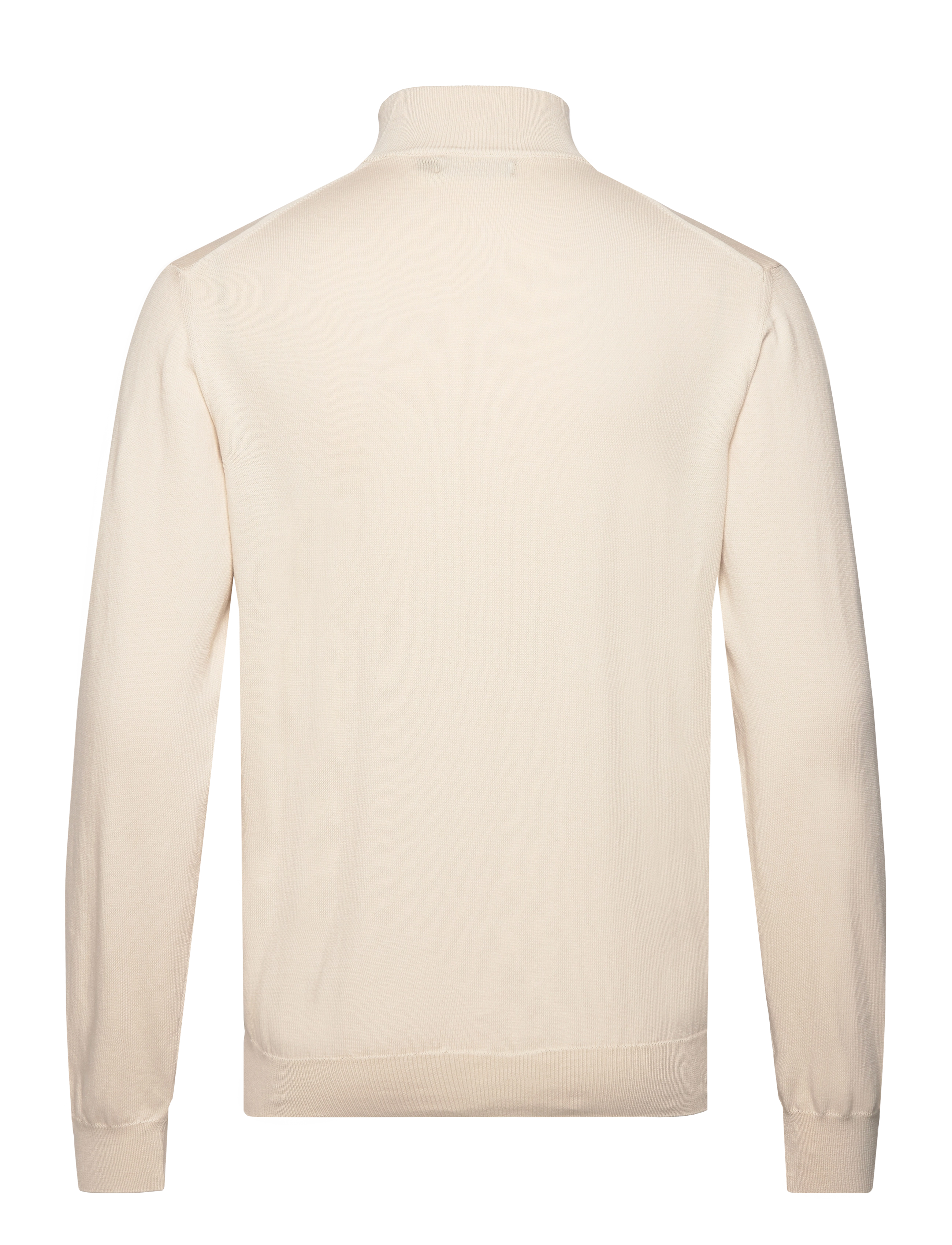Oscar Jacobson - Pat Half Zip L-S - creme white - 1
